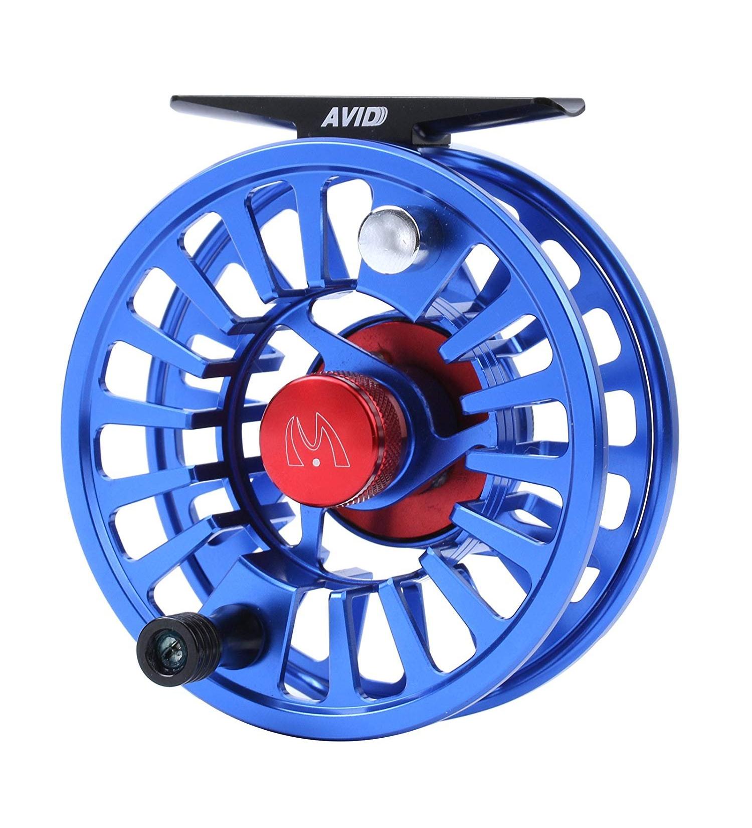 Maximumcatch Avid Series Fly Fishing Rollers | Lightweight Large Coil Core | 1/3 to 9/10WT | 5 Color Options & Cords Combo - Buy Online on GoSupps.com