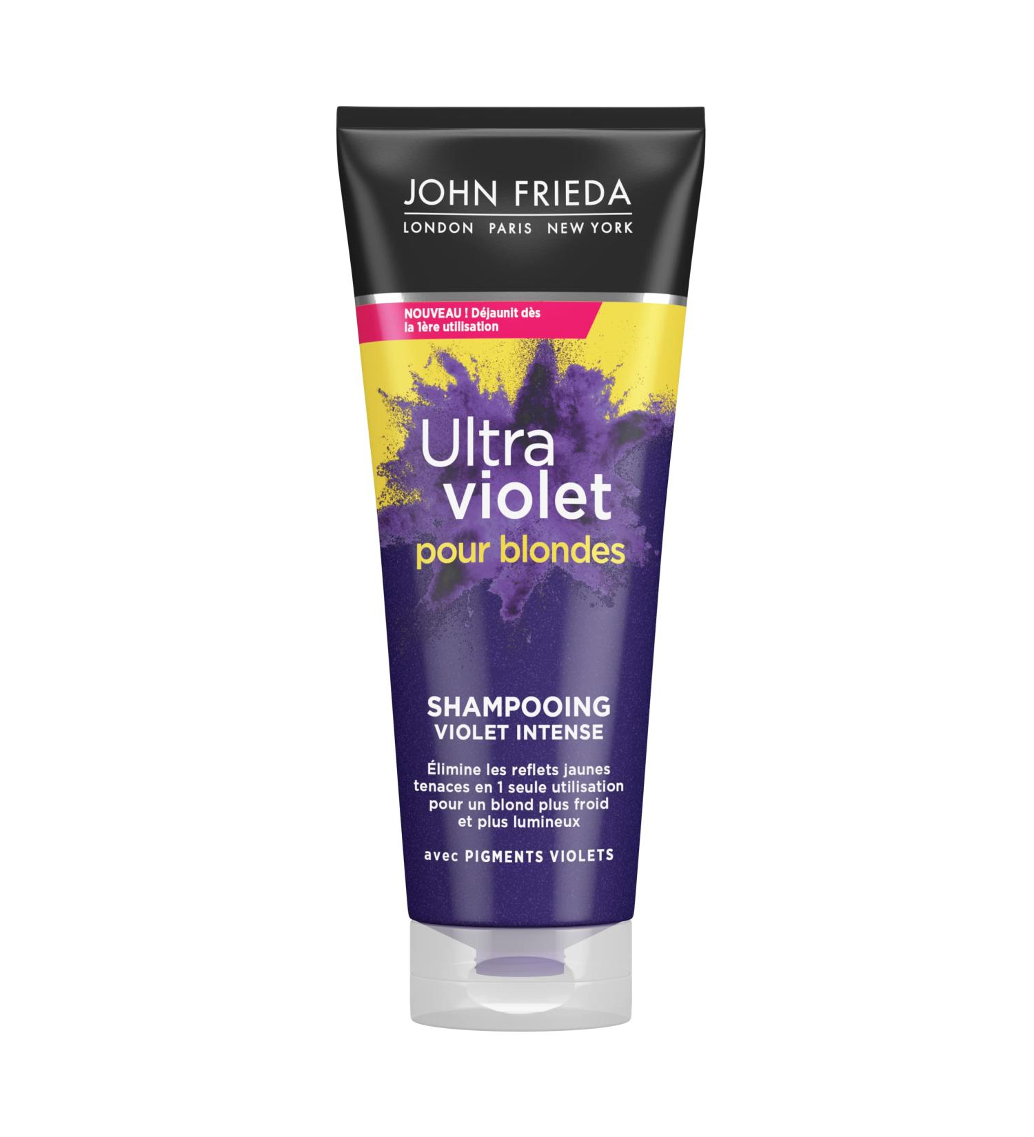JOHN FRIEDA Ultra Violet for Blonde Intense Violet Shampoo 250 ml - Buy Online on GoSupps.com