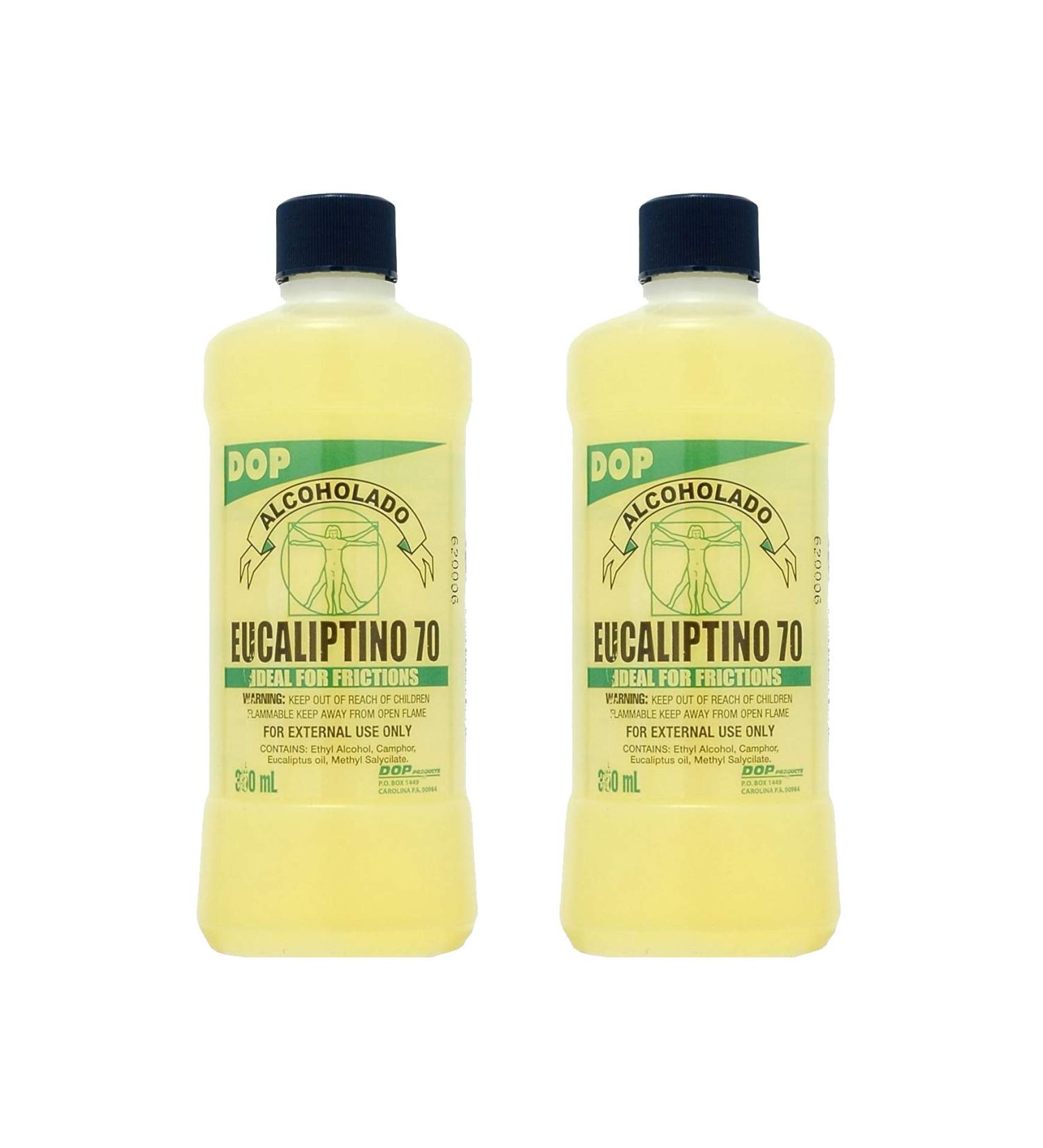 Eucaliptino 70 Eucalyptus Oil Rubbing Alcohol 12 fl oz