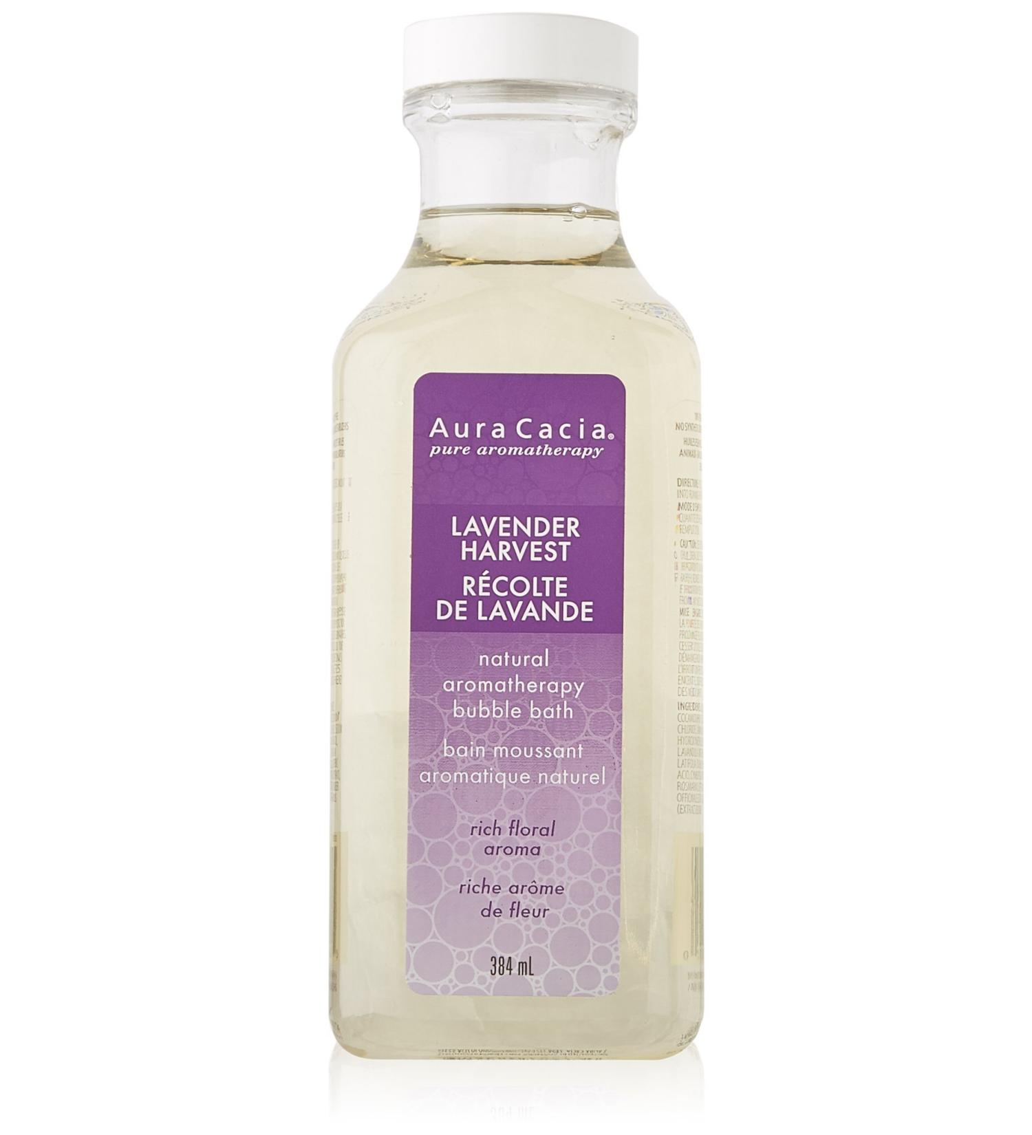 Shop Aura CACIA Relaxing Lavender Bubble Bath - 13 OZ | Soothing Aromatherapy for Stress Relief | International Shipping Available - Buy Online on GoSupps.com