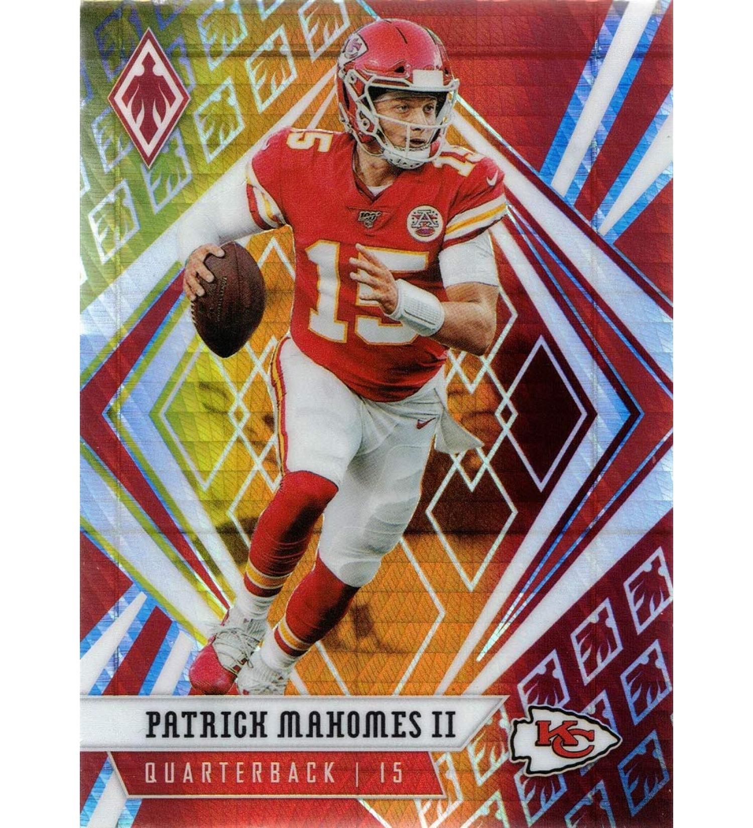 2020 Panini Phoenix Fire Burst #45 Patrick Mahomes Football Card