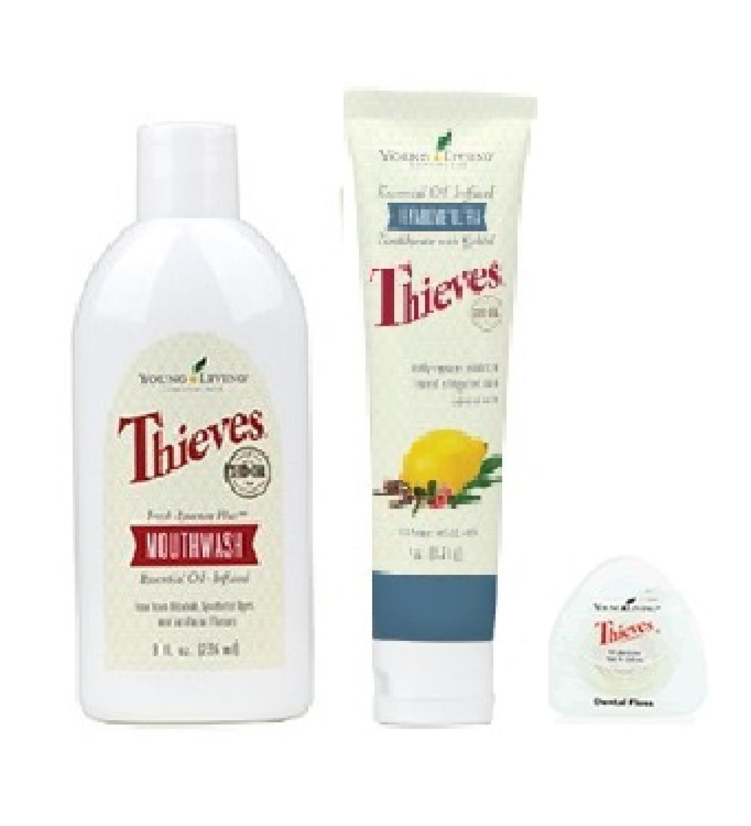 Young Living Essential Oils - Thieves Oral Care Kit