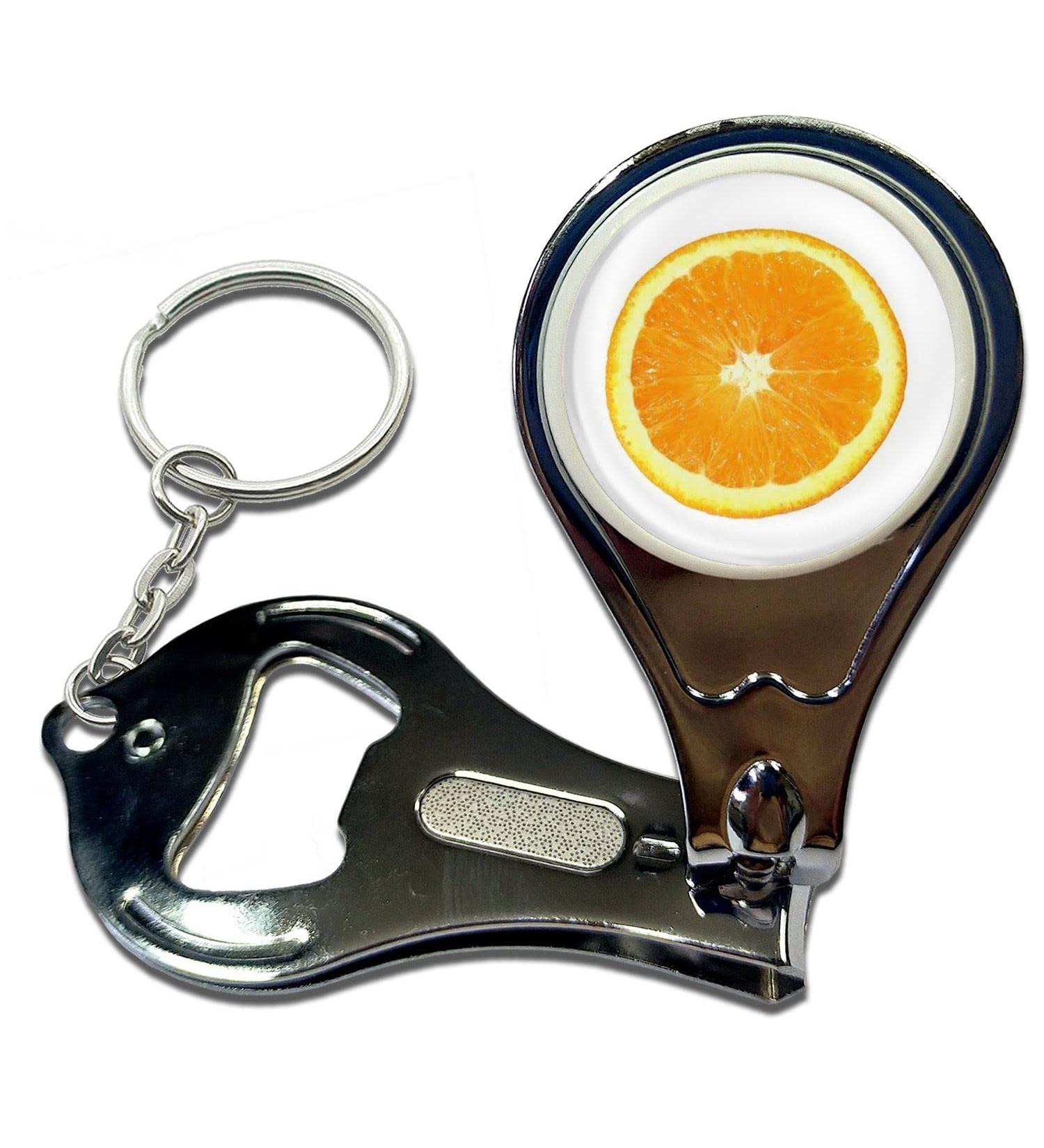 BadgeBeast.co.uk Orange - Key Ring Bottle Opener and Nail Clipper - Buy Online on GoSupps.com