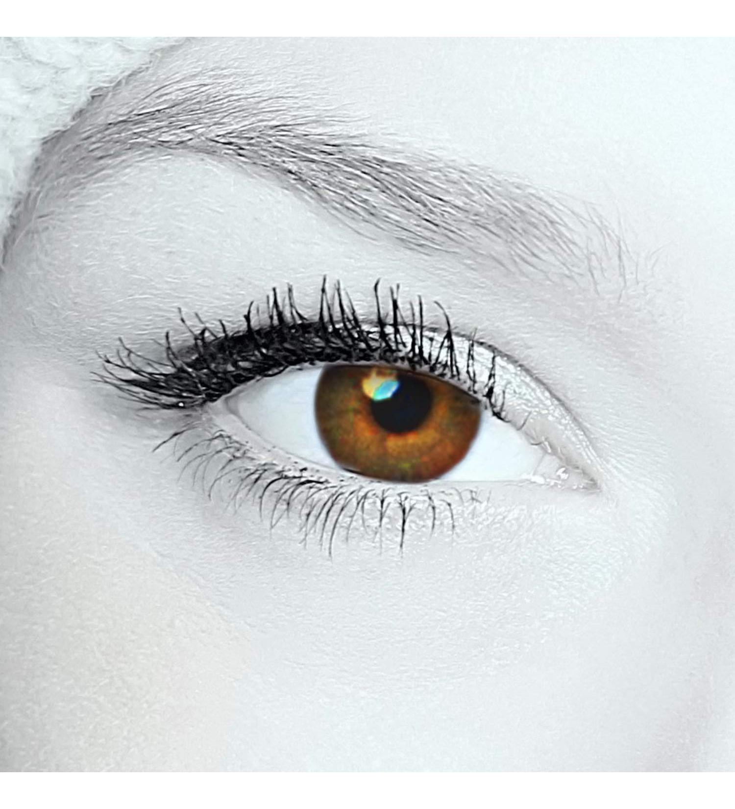 Buy Hazelnut Brown Colored Contact Lenses - 2x Prescription-Free with Free Lens Case | International Shipping Available - Buy Online on GoSupps.com