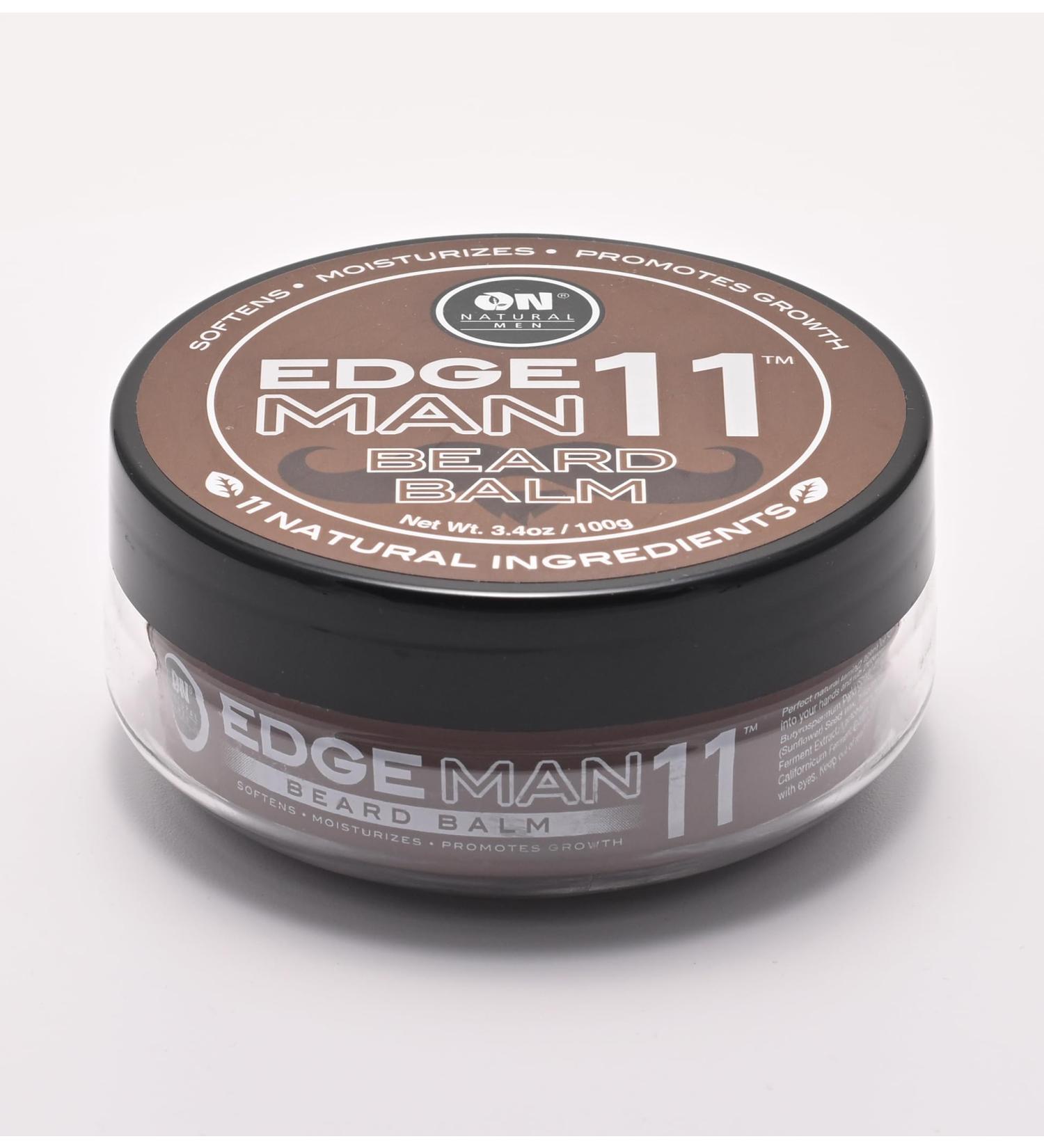 Edge Man 11 Beard Balm 3.4oz | Premium Grooming for Men | International Shipping Available - Buy Online on GoSupps.com