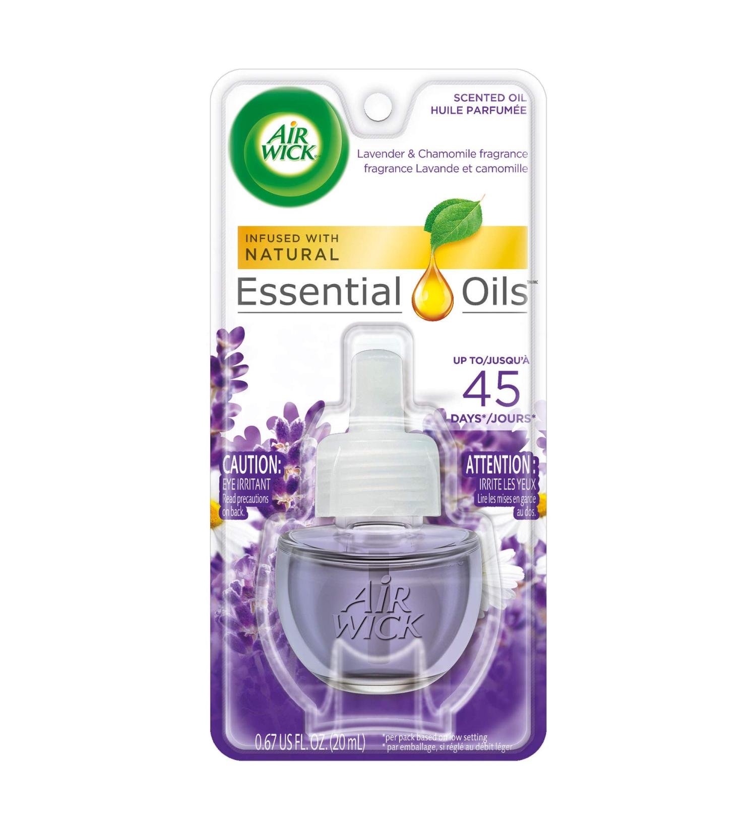 Air Wick Scented Oil Air Freshener Refill - Lavender & Chamomile | 8-Pack - International Shipping Available - Buy Online on GoSupps.com