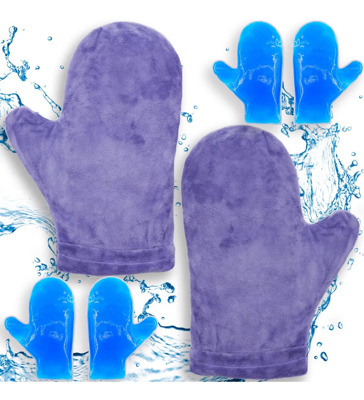 Therapy Gloves - Hot and Cold Hand Gel Ice Pack for Arthritis, Injuries, Neuropathy, Carpal Tunnel - Buy Online on GoSupps.com