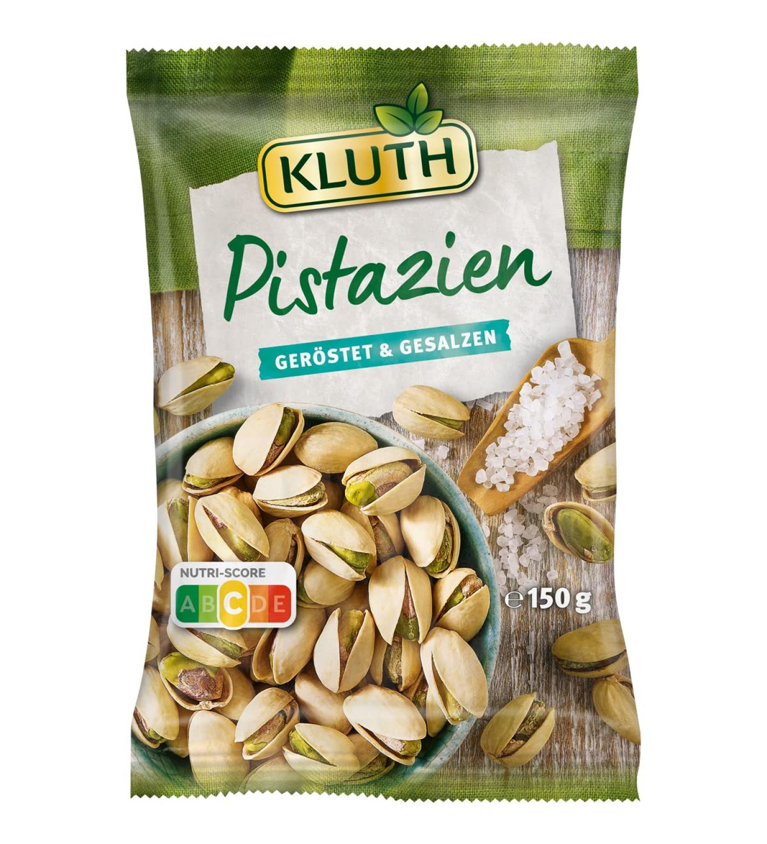 Kluth Kluth Pistachio Pistachio - Rolled and Lightly Salted - Premium Quality - 150g
