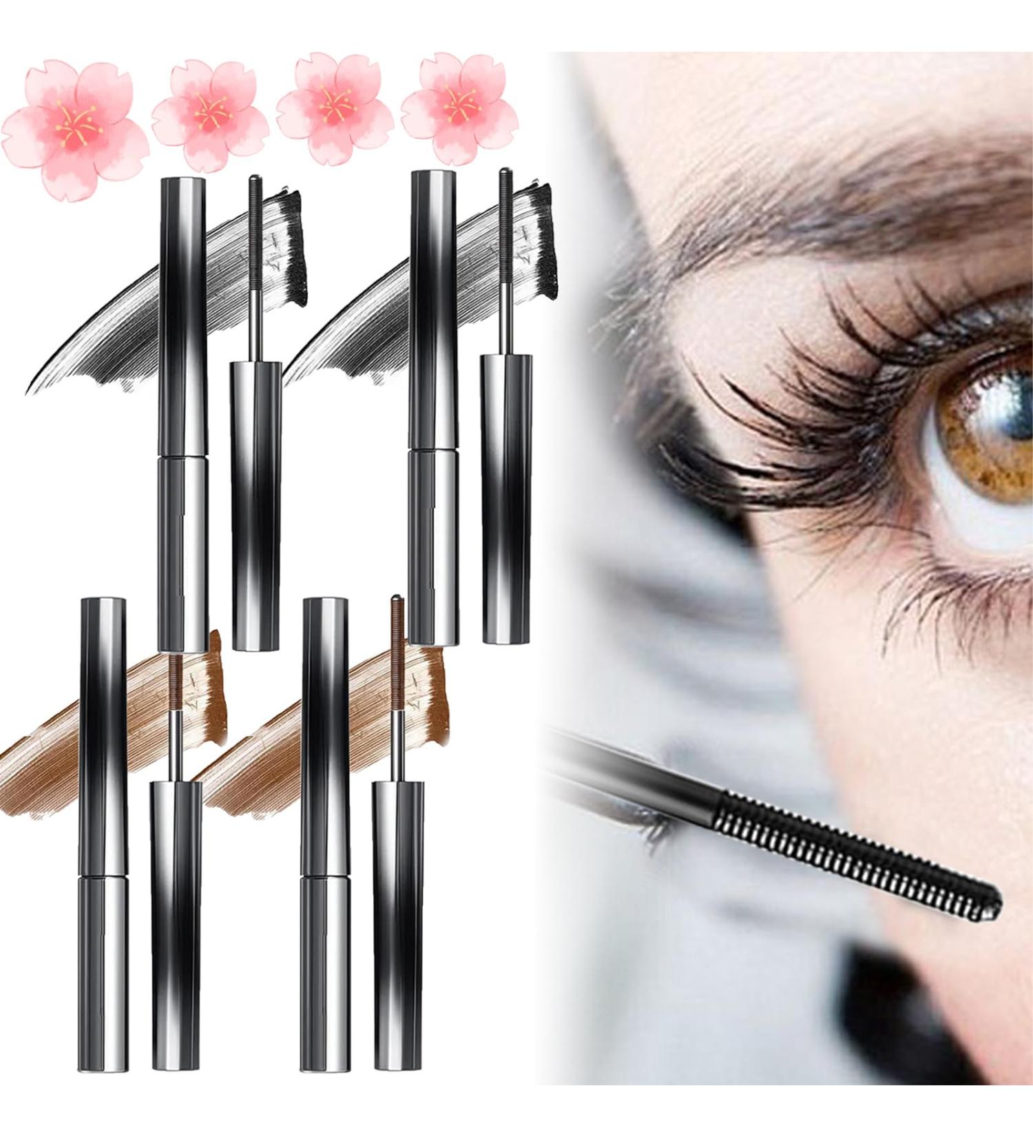 Olivia Blaire Iron Wand Mascara Vervaci Iron Rod Mascara Nour Iron Wand Mascara Waterproof Metal Rod Metal Wand Mascara Bristle Less Metal Mascara Curling Eyelash Metal Mascara (4*Mix) - Buy Online on GoSupps.com