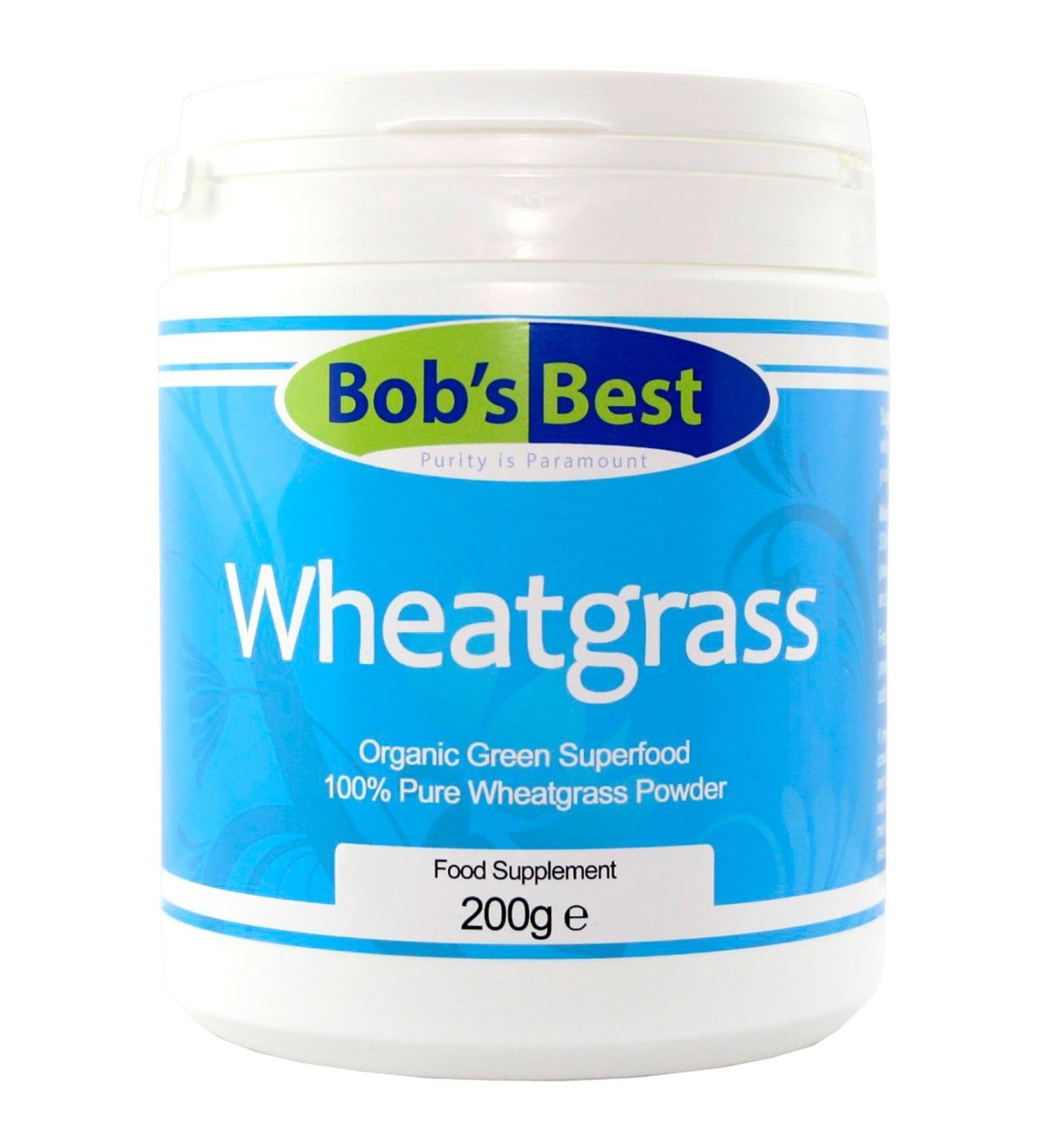 Wheatgrass Powder 100% Pure Naturally Grown Green Superfood - 200 Grams
