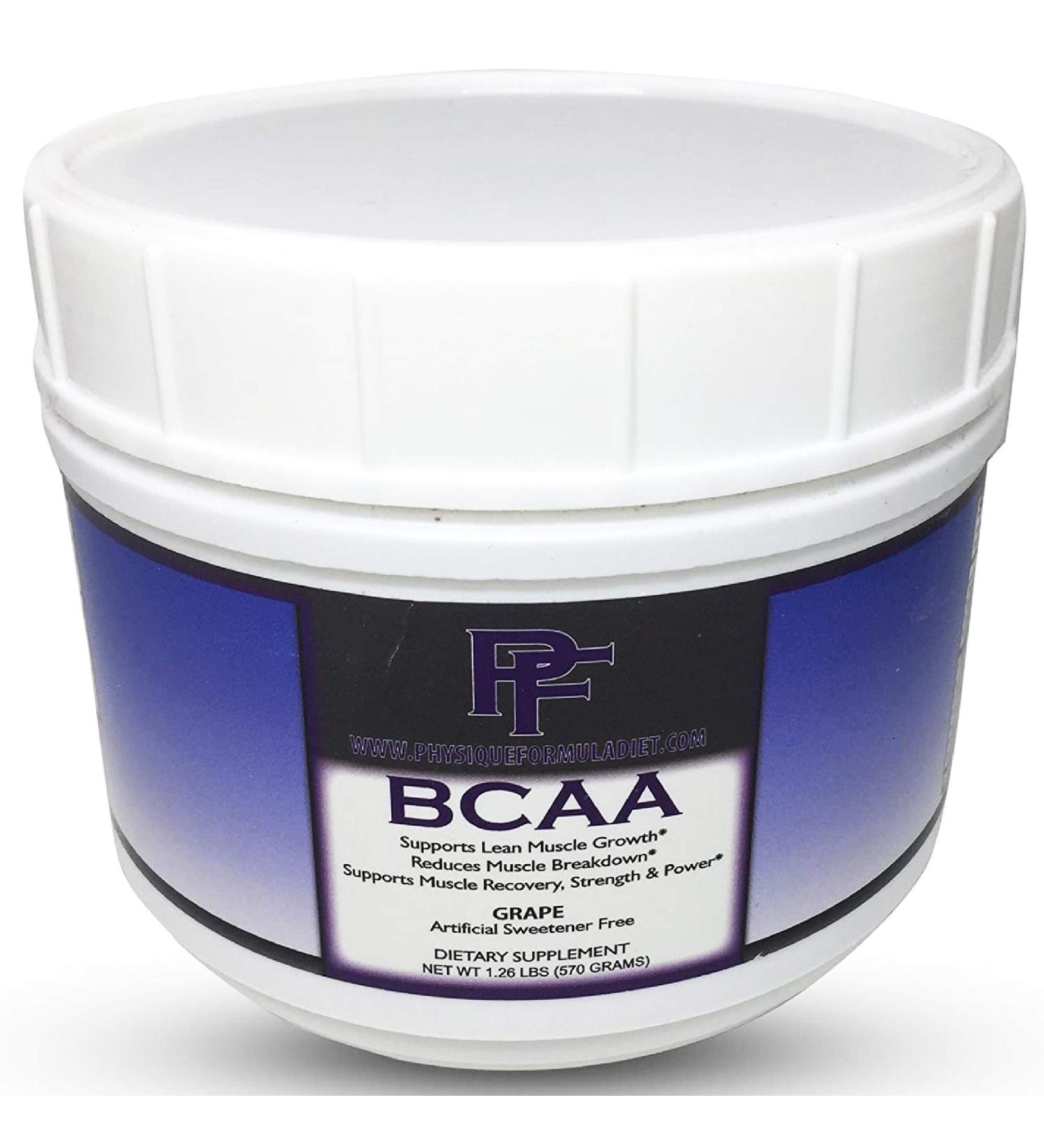 All-Natural BCAAs Powder with Glutamine - Stevia Sweetened Caffeine & Sucralose Free Grape Flavor | International Shipping Available - Buy Online on GoSupps.com