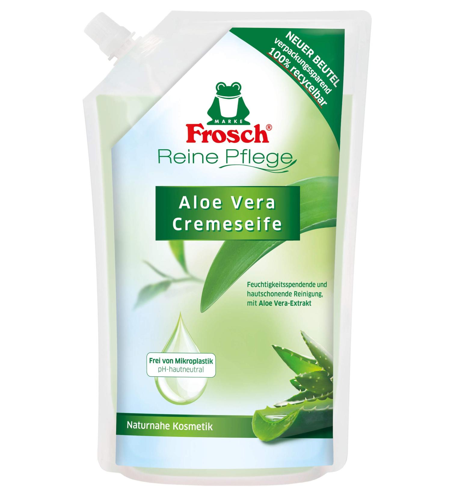  Frosch Frosch 2-pack of 500ml aloe vera hand soap refills - Buy Online on GoSupps.com