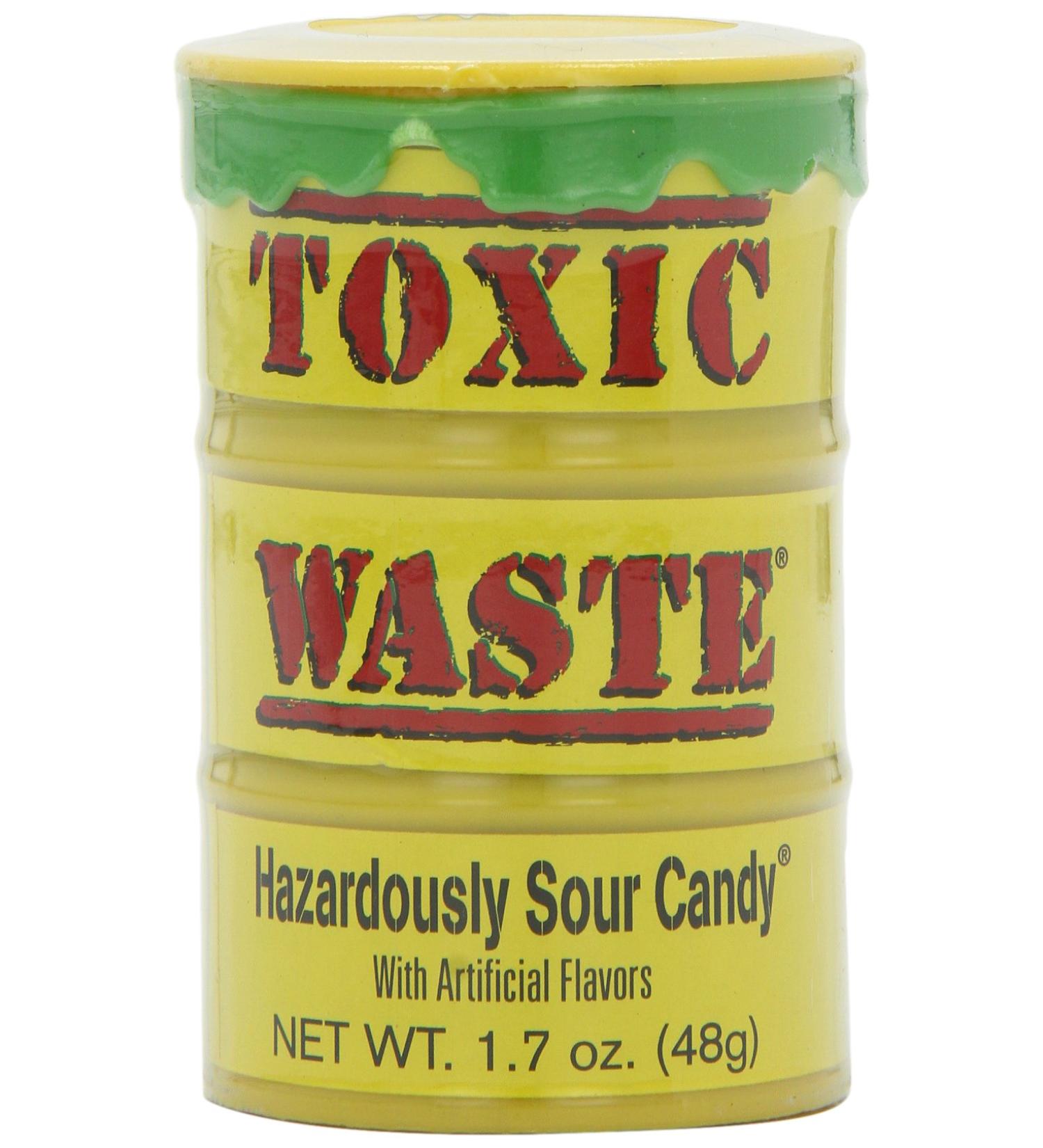 Toxic Waste Sour Candy - 48g (4 Pieces) | Buy Internationally | Sour Treats & Snacks - Buy Online on GoSupps.com