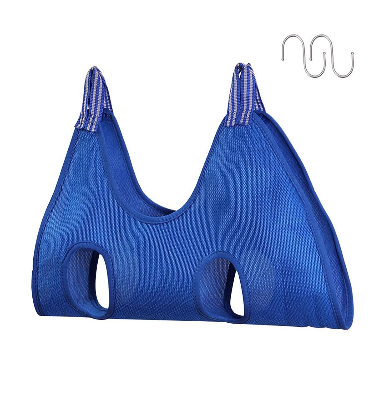 Qrity Cat Care Pocket Hammock Set - Dog & Cat Grooming Tool with S Hook - Blue XS - Buy Online on GoSupps.com