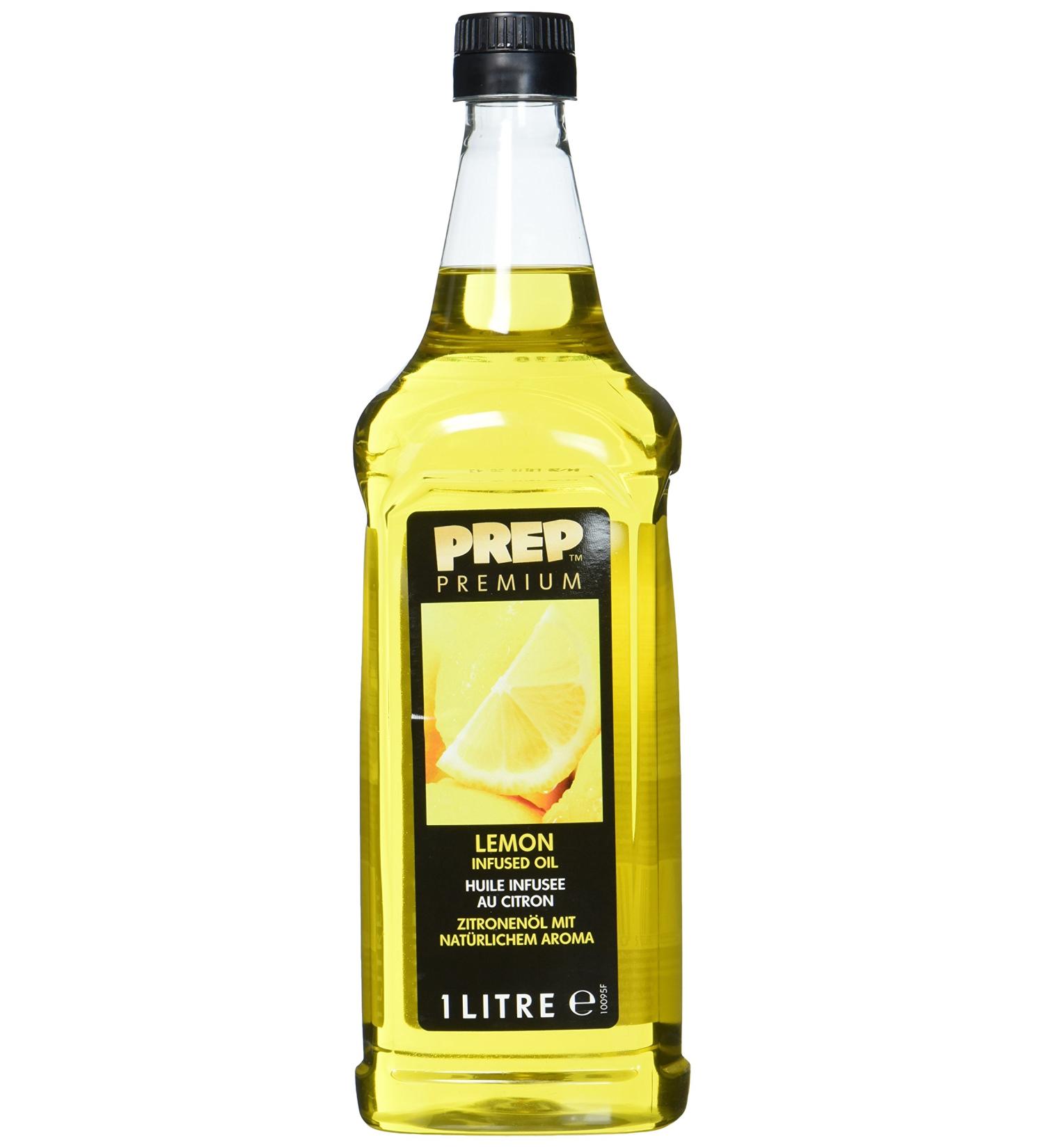 Buy Prep Premium Lemon Oil 1000ml - Natural Lemon Aroma for Fish Poultry Vegetables & Salad Dressings | International Shipping Available - Buy Online on GoSupps.com