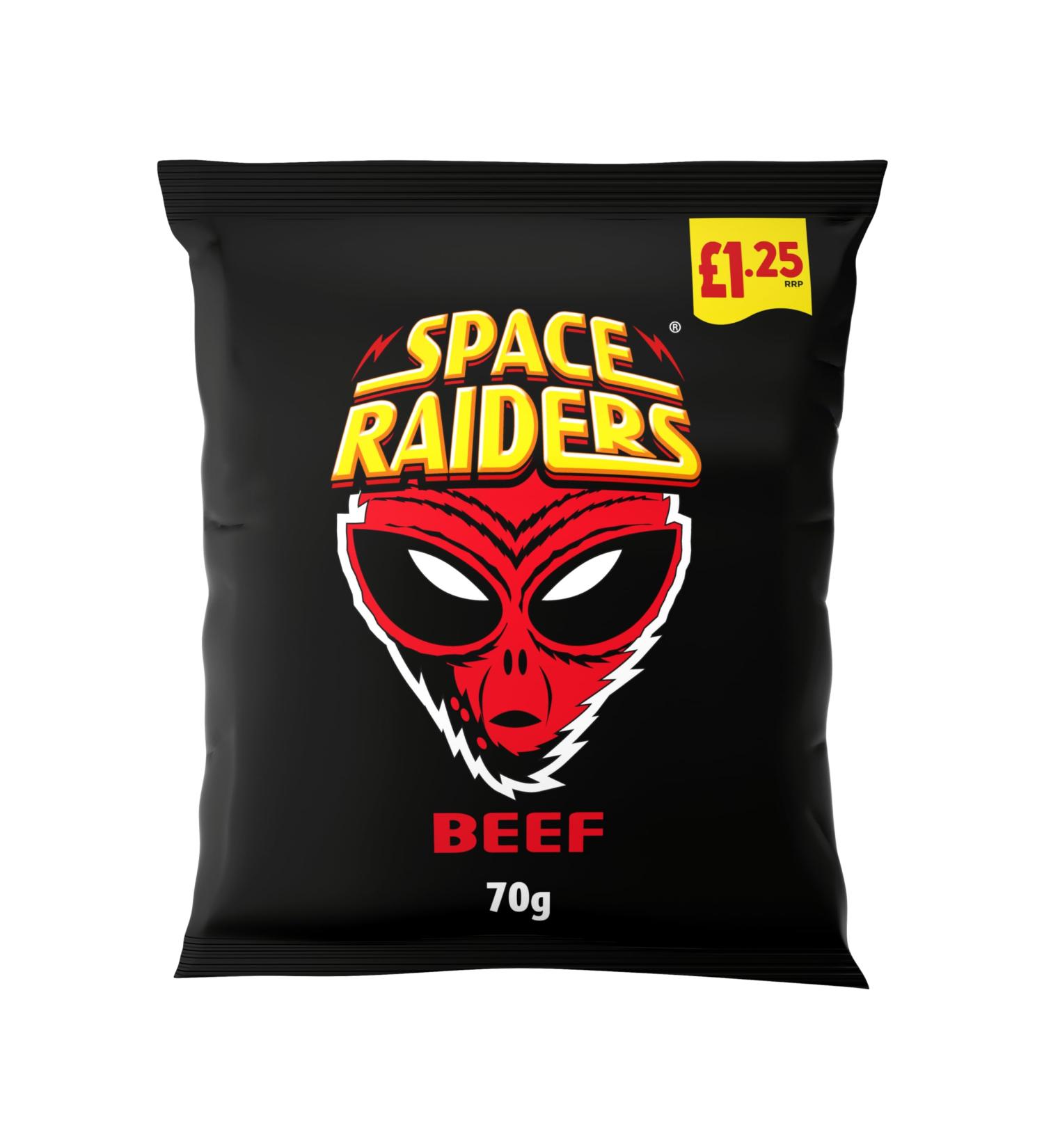 Space Raiders Beef 20 x 70g PMP