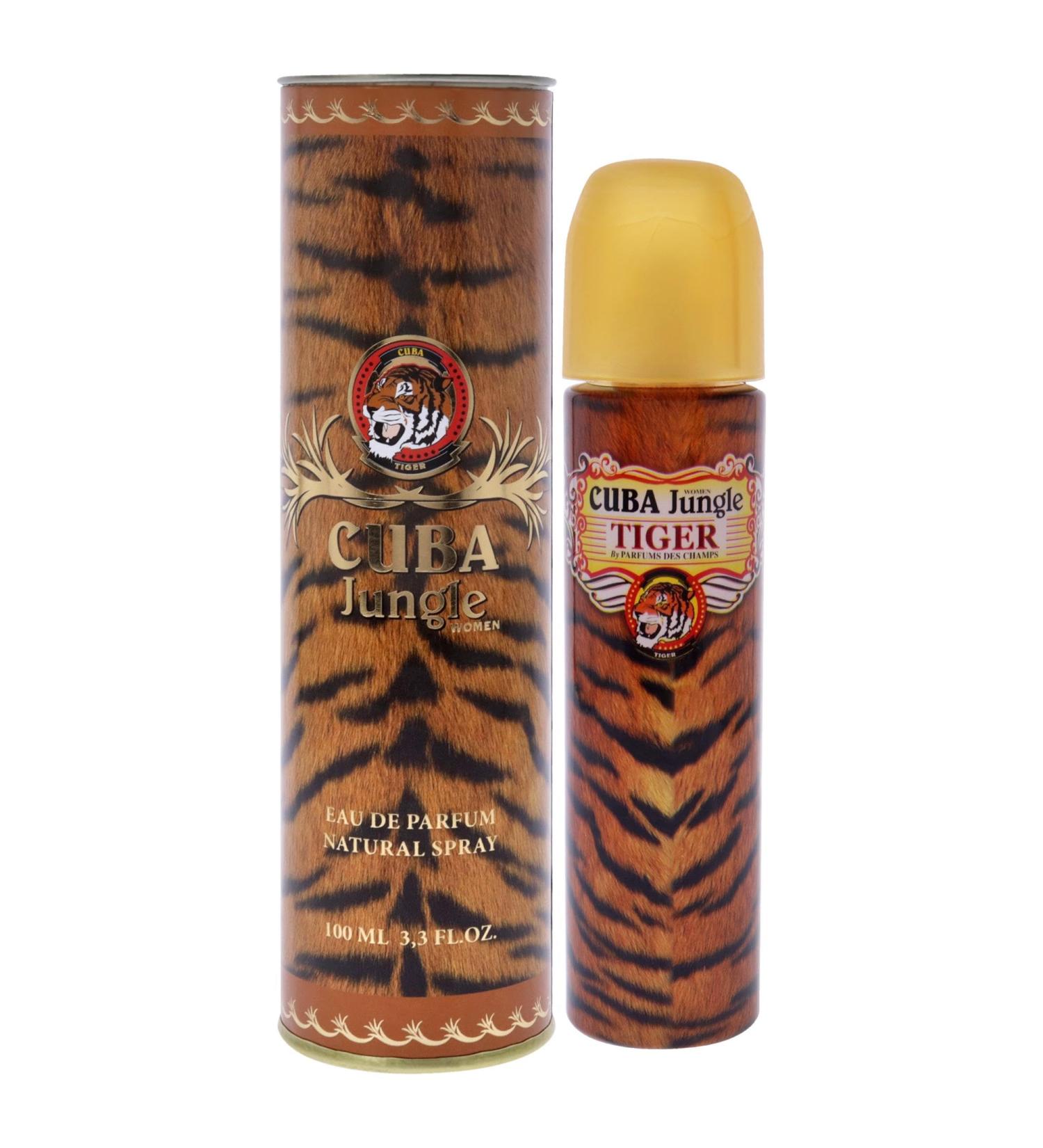 Cuba Jungle Tiger by Cuba 3.3 oz Eau de Parfum Spray