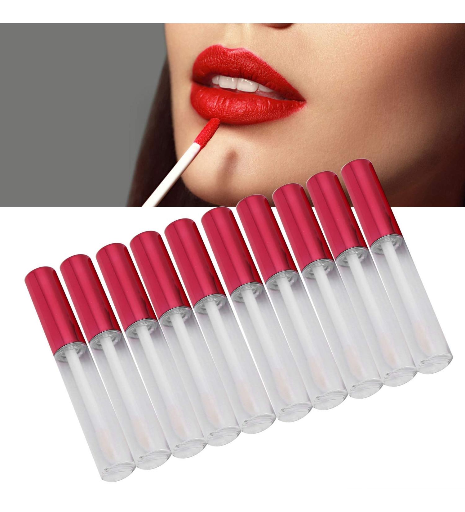 Empty Clear Lip Gloss Tube - Professional & DIY Lip Gloss Containers for Beauty Salons | International Shipping - Buy Online on GoSupps.com