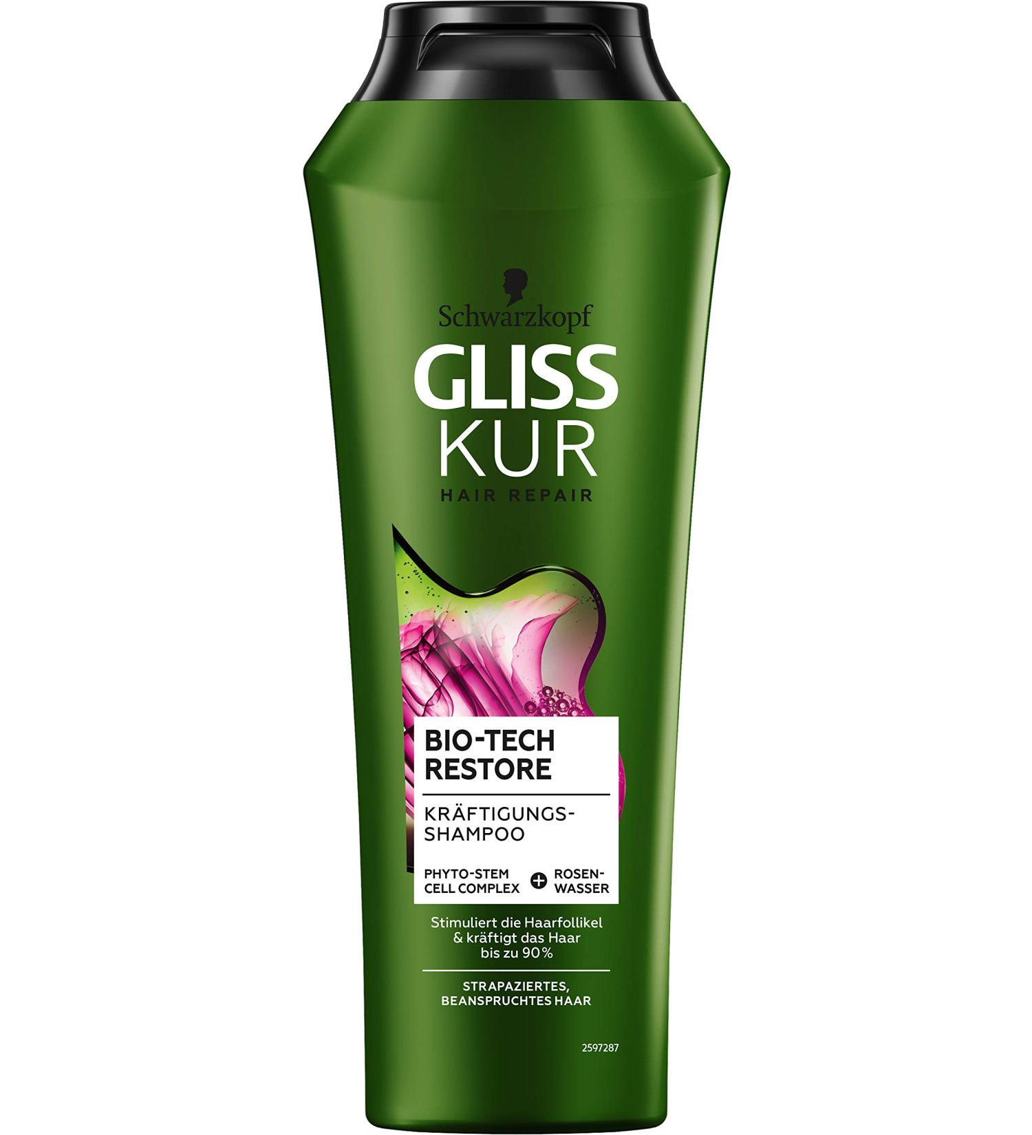 Gliss Kur Gliss Kur Bio-Tech Restore Shampooing 250 ml