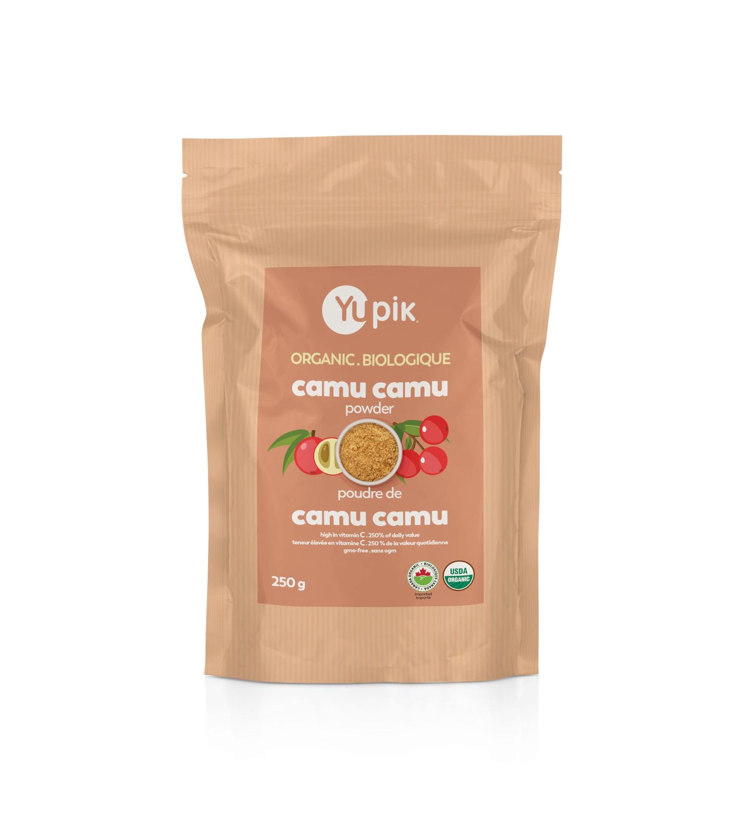 Yupik Organic Camu Camu Powder Superfood Non-GMO Vegan 250g - Buy Online on GoSupps.com