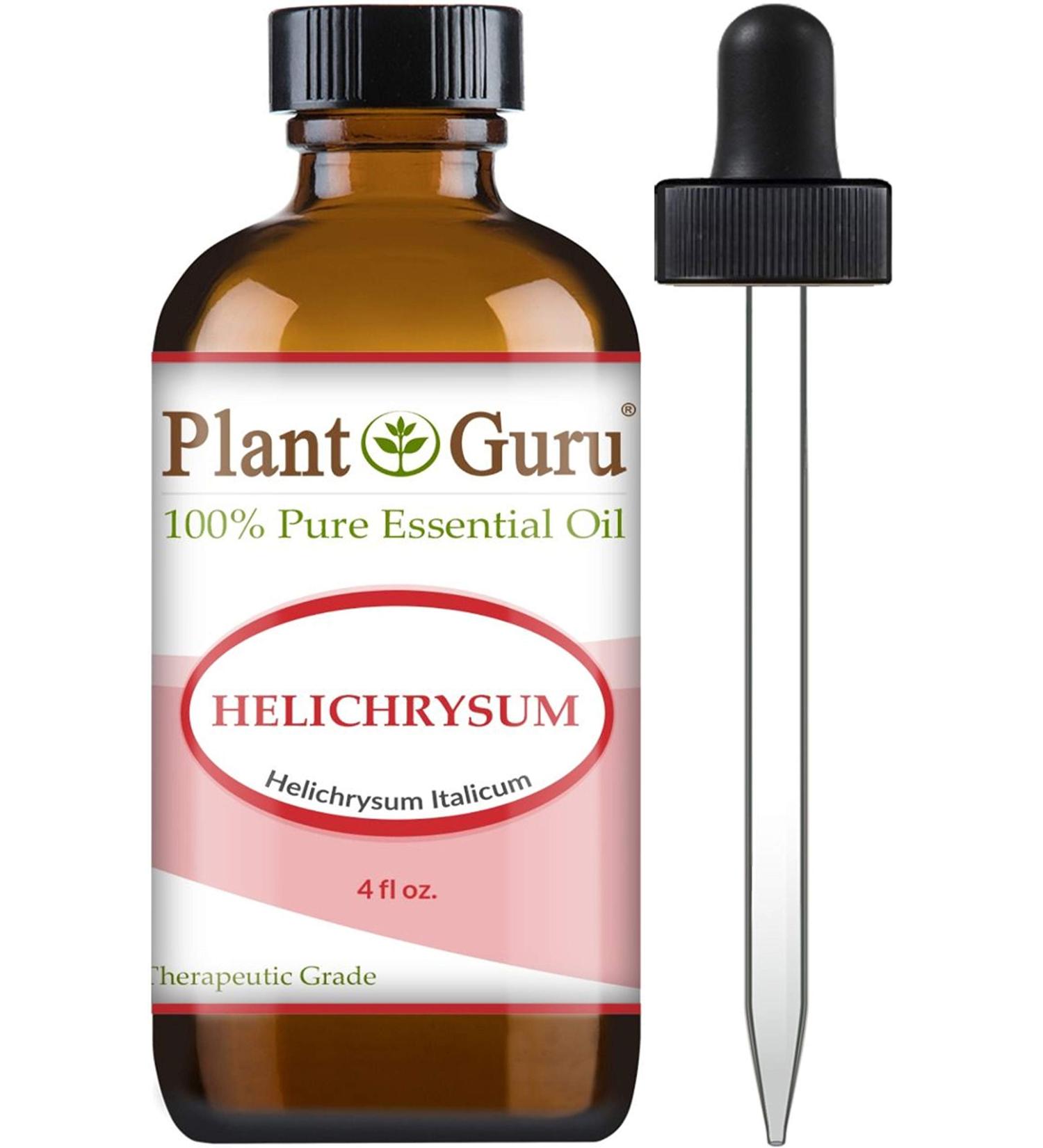 Helichrysum Italicum (French Immortelle) Essential Oil 4 oz 100% Pure Undiluted Therapeutic Grade.