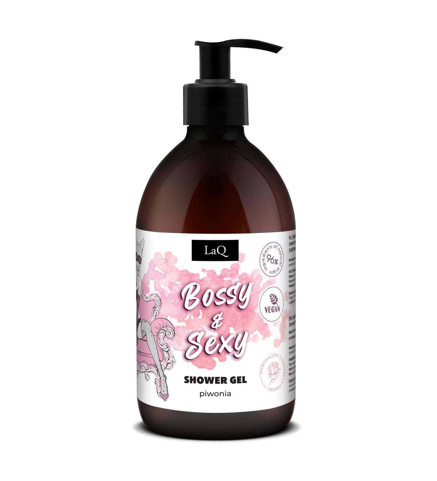 Laq Natural shower gel with peony extract 500 ml