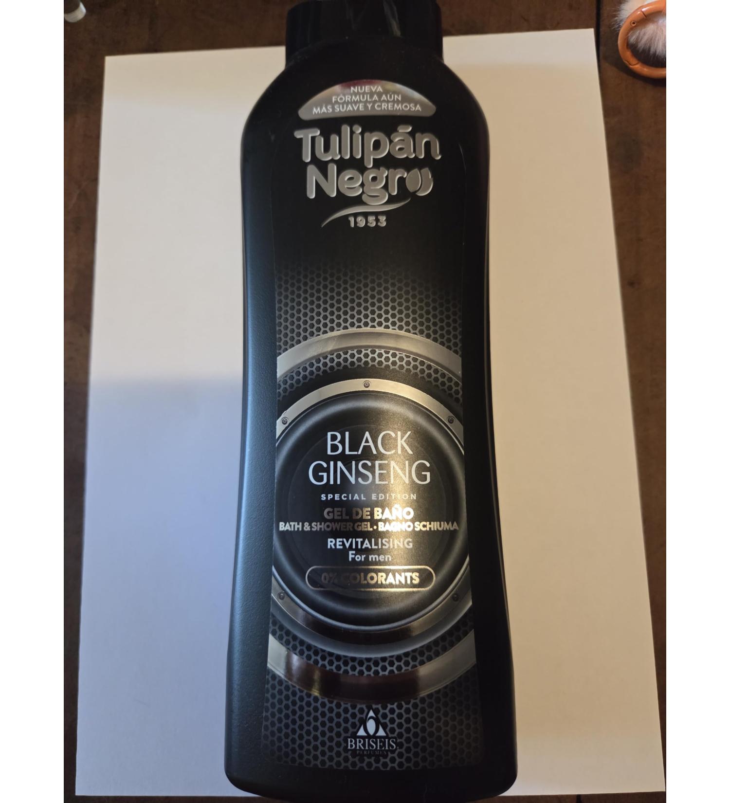 Bijoux.Natheve Tulip n Black Ginseng Revitalizing Bath and Shower Gel for Men Special Edition No Dyes