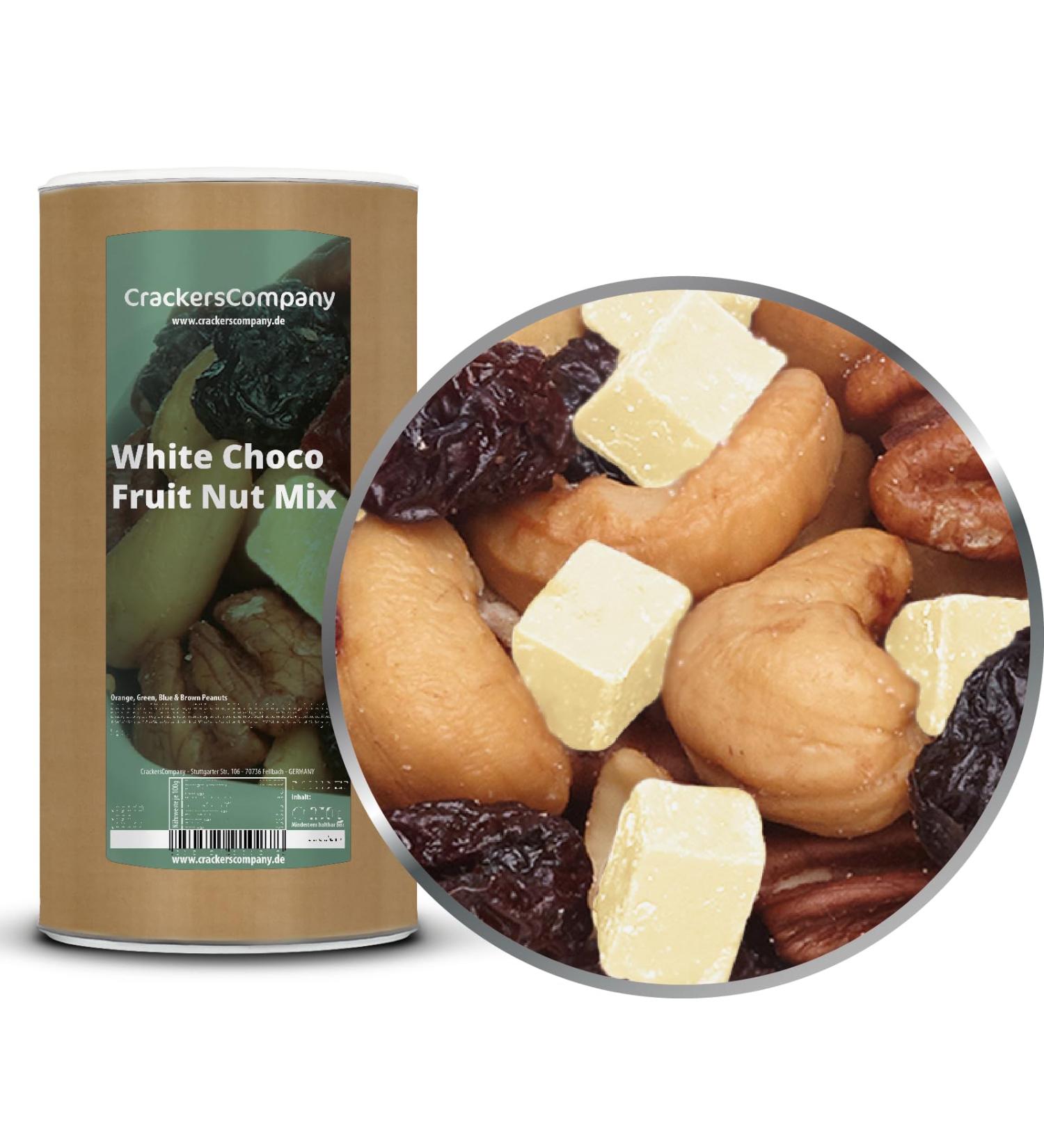 Crackerscompany CrackersCompany Fruit and Nut Mix with White Chocolate 700g elegant fruity balanced - Buy Online on GoSupps.com