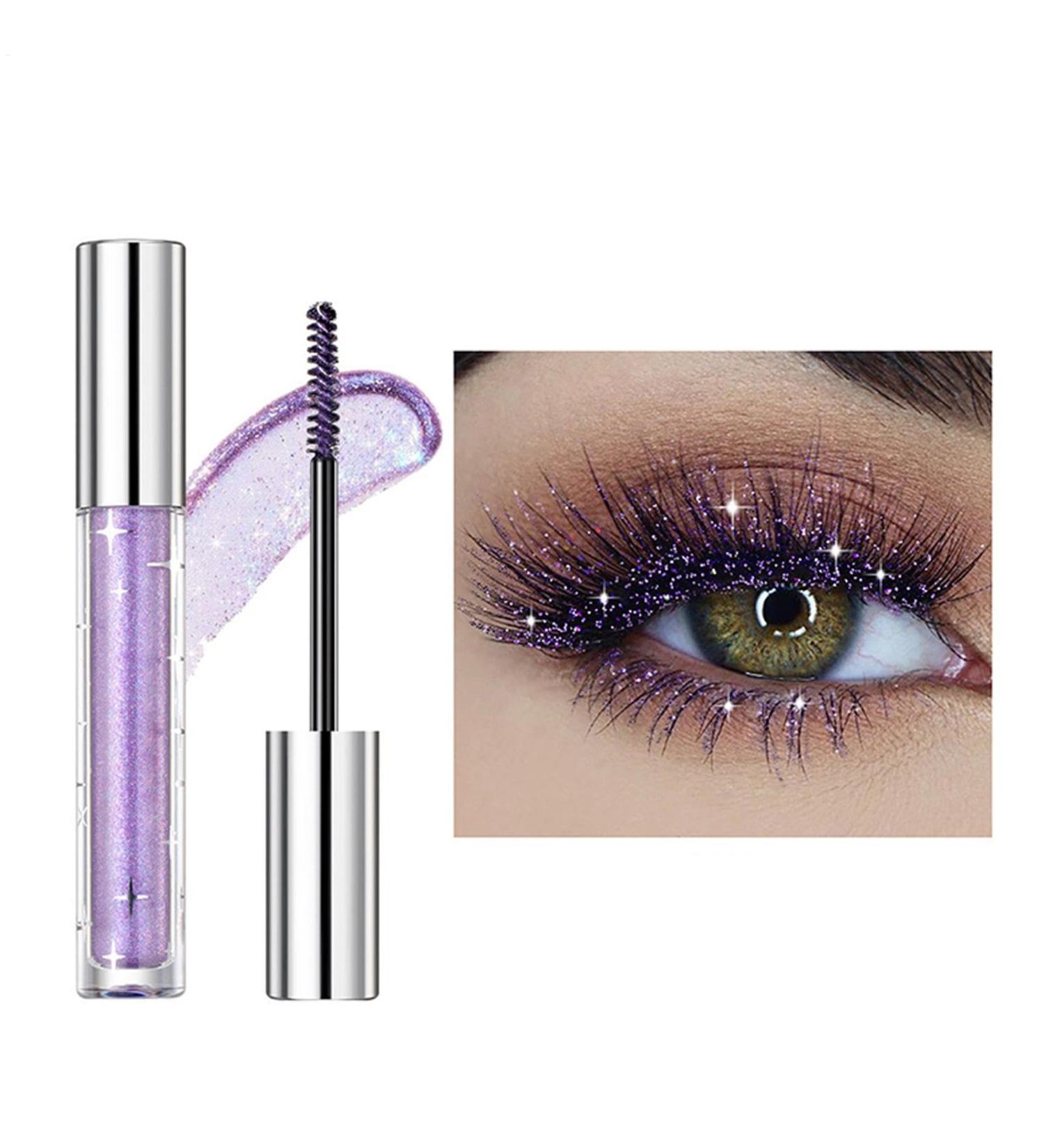  lyanny lyanny Glitter Mascara for Women - Waterproof - For Eye Makeup - Quick-Drying and Pigmented - For Party Makeup - Buy Online on GoSupps.com