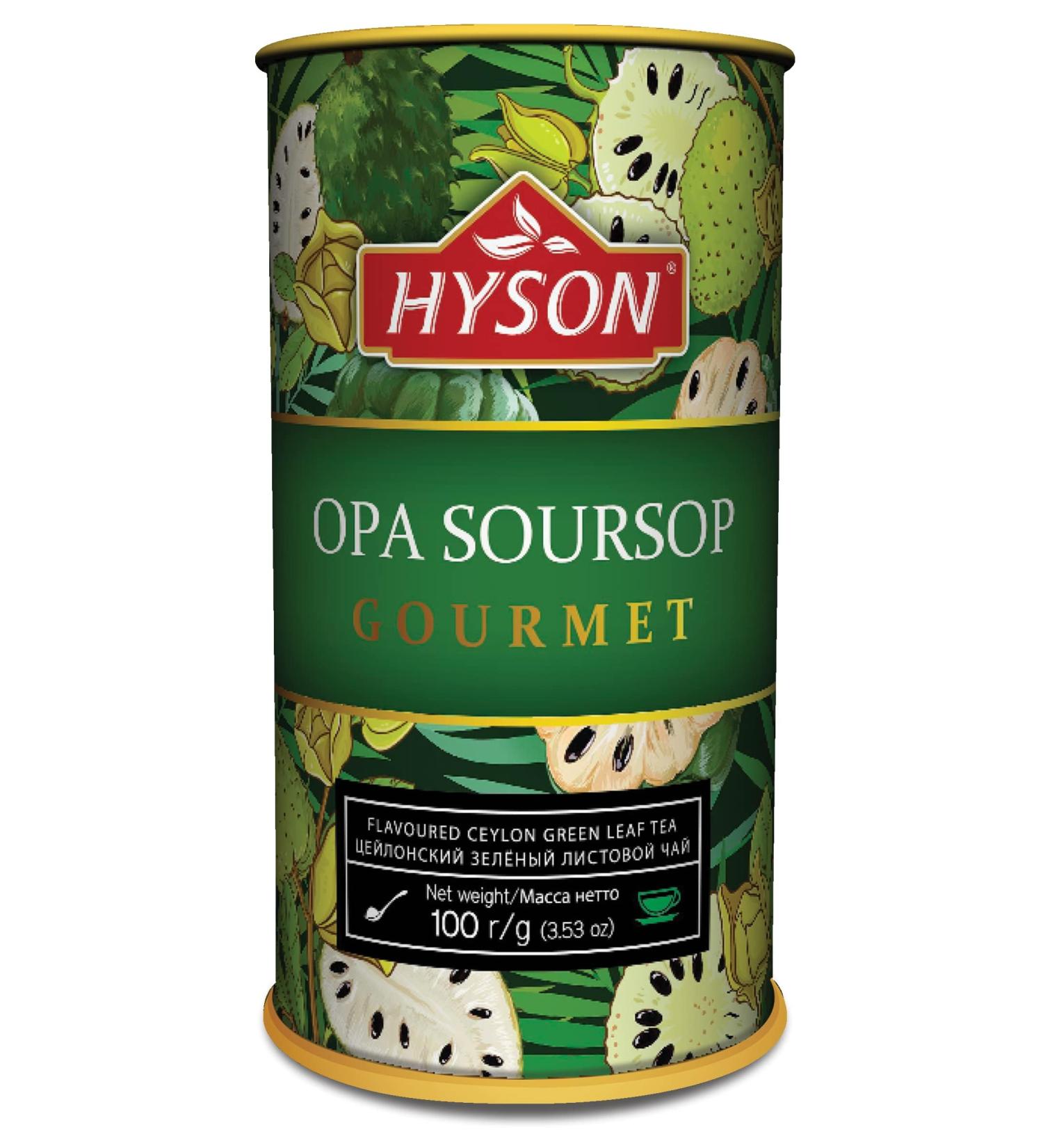 Buy HYSON TEA Green Loose Tea & ANODA OPA Sour Sup Ceylon Tea 100g - Premium International Shipping - Buy Online on GoSupps.com