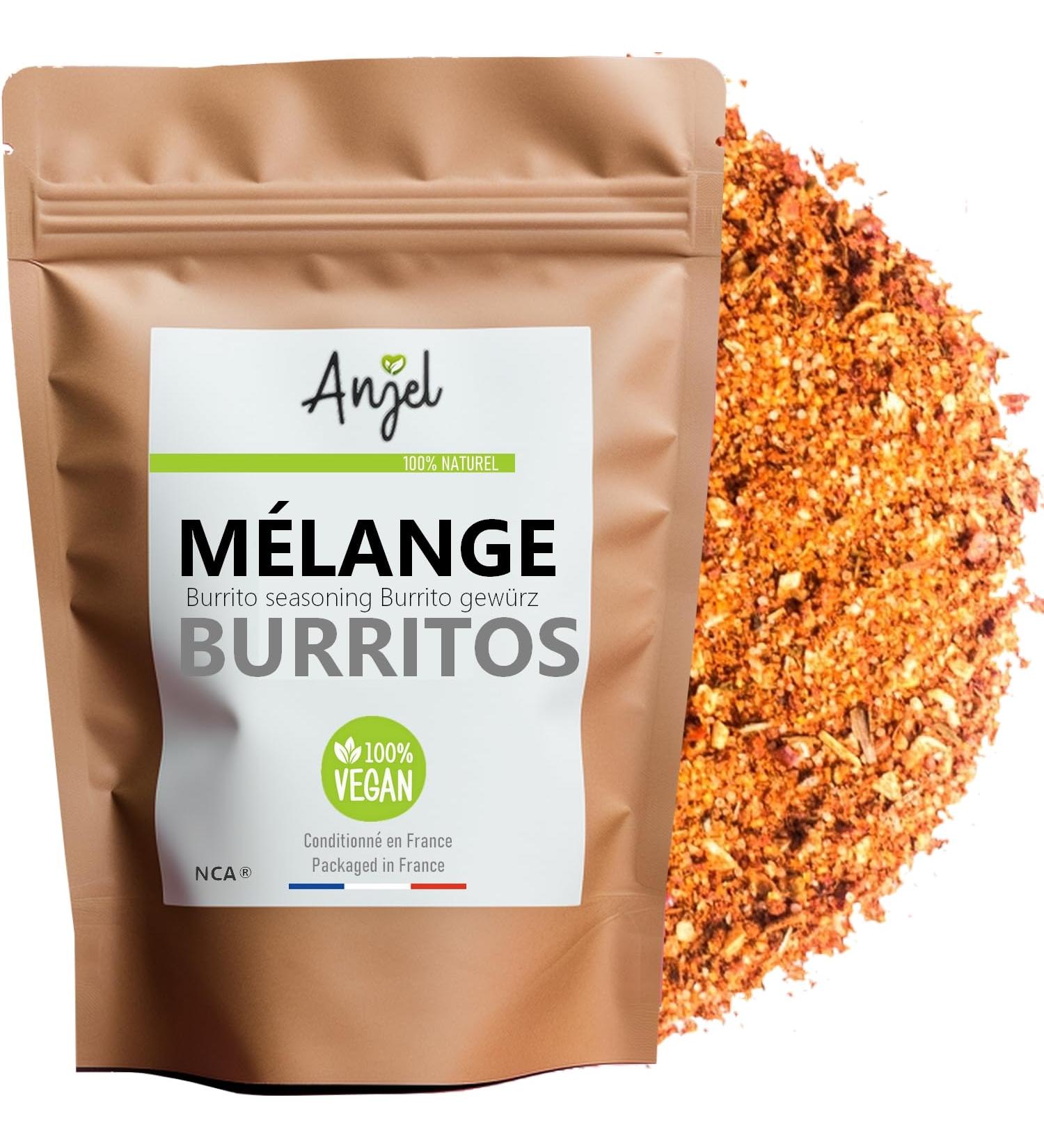 Authentic Burrito Spice Mix 100g - Perfect Seasoning to Enhance your Burritos - Explosion of 100% Natural Flavors - NCA - Buy Online on GoSupps.com
