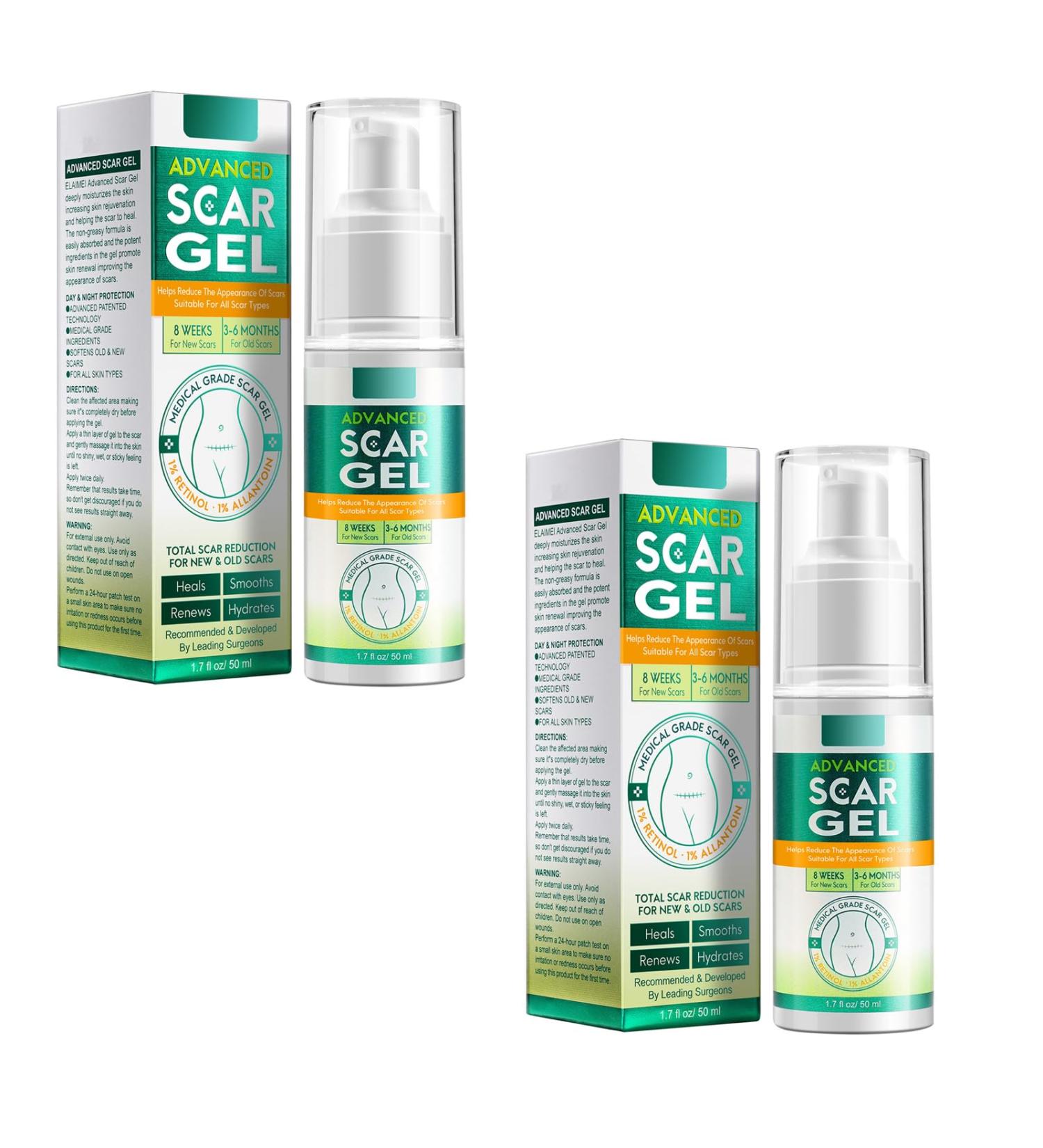 XJIM ScarRevita Advanced Scar Repair Serum - Blemish Gel for Scar Fade & Reduction - Skin Care Serum for All Skin Types - Buy Online on GoSupps.com