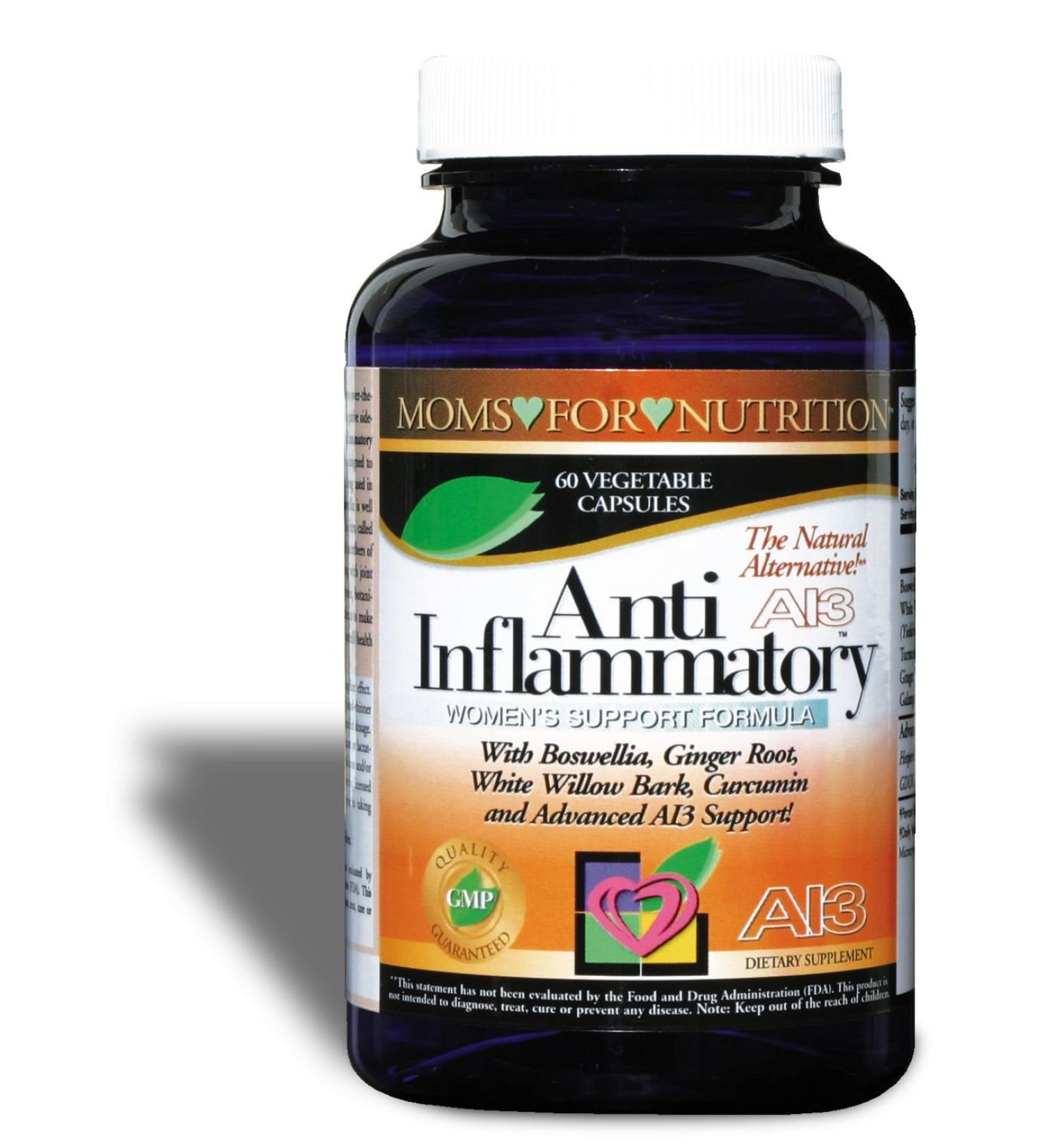 All-Natural Women's Support Anti-Inflammatory Formula | Moms for Nutrition | 60 Count - Buy Online on GoSupps.com