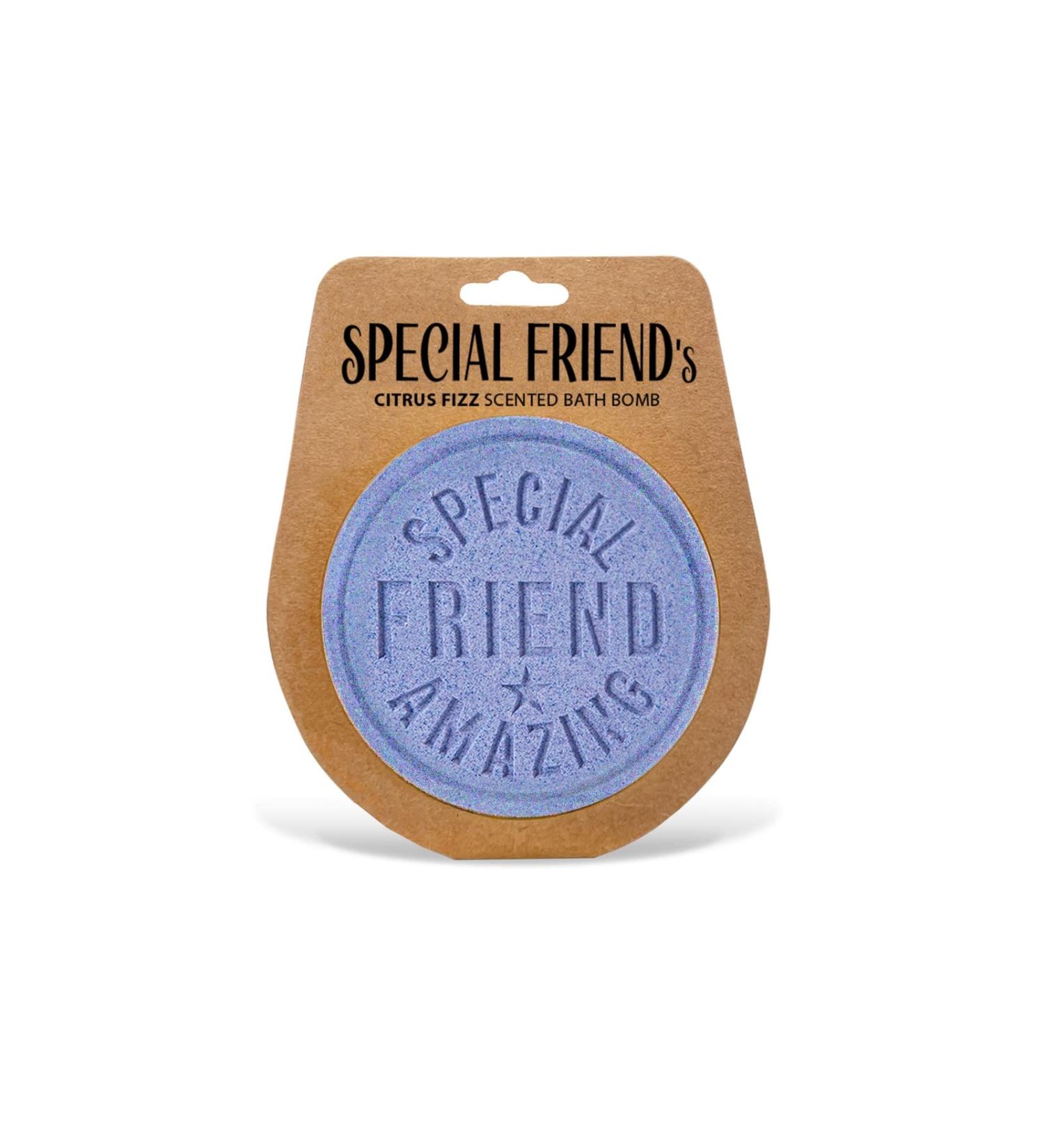 H&H Personalised Scented Bath Bombs - Special Friend (Male) - Buy Online on GoSupps.com