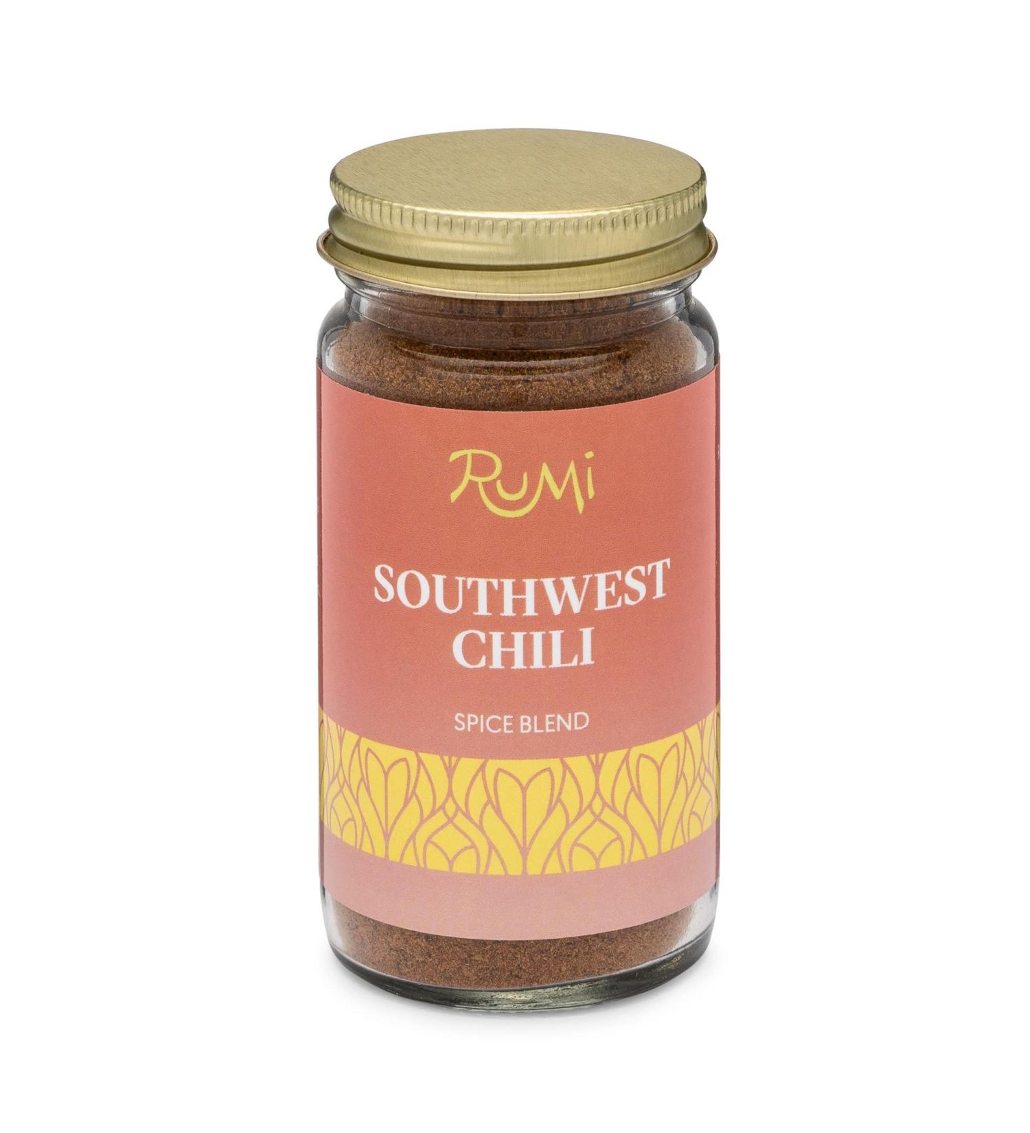 Rumi Spice Southwest Chili Blend - Guajillo and Ancho Chiles with Black Cumin (2.5 oz) - Buy Online on GoSupps.com