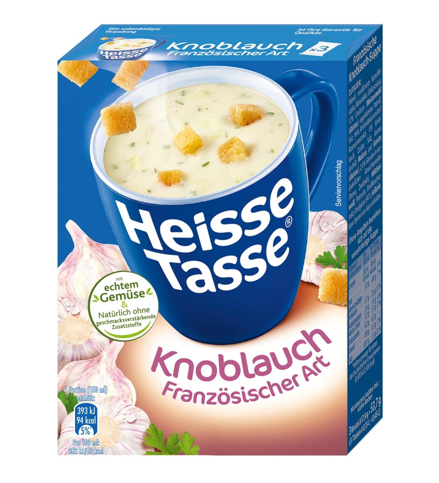 Hot Cup French Garlic Soup - Ready in 2 Minutes | Just Add Hot Water | Perfect Soup Snack (12 Pack) - Buy Online on GoSupps.com