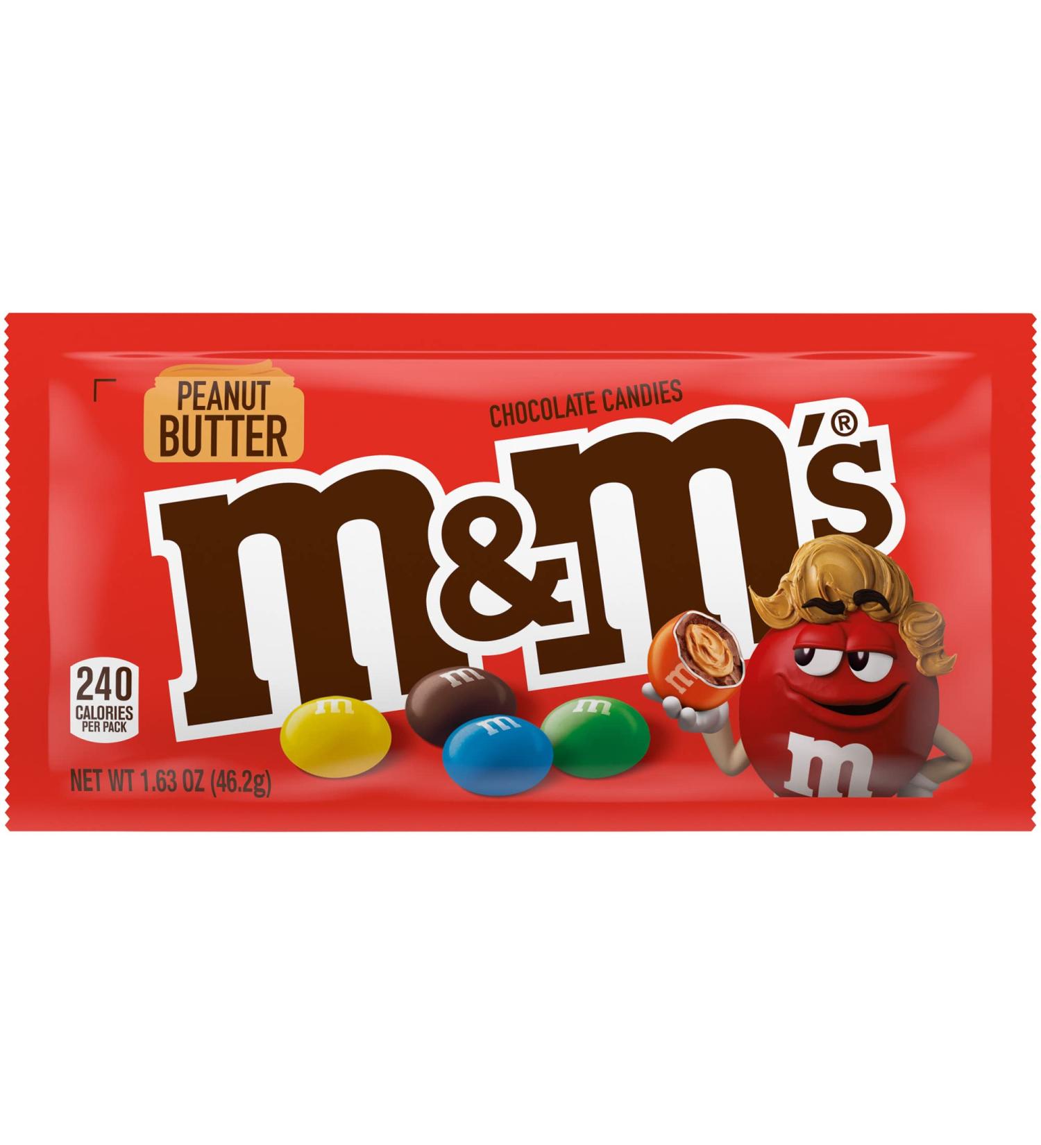 M&m's - Beurre de Cacahu te Boite 24 x 46.2g Beurre d'arachide 2.9 oz
