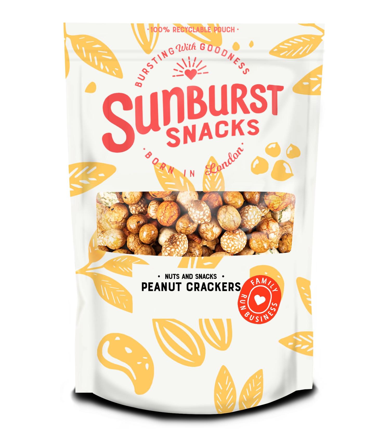 Sunburst Whole Crispy Peanut Crackers 1kg - Delicious Snack for Any Occasion - Buy Online on GoSupps.com