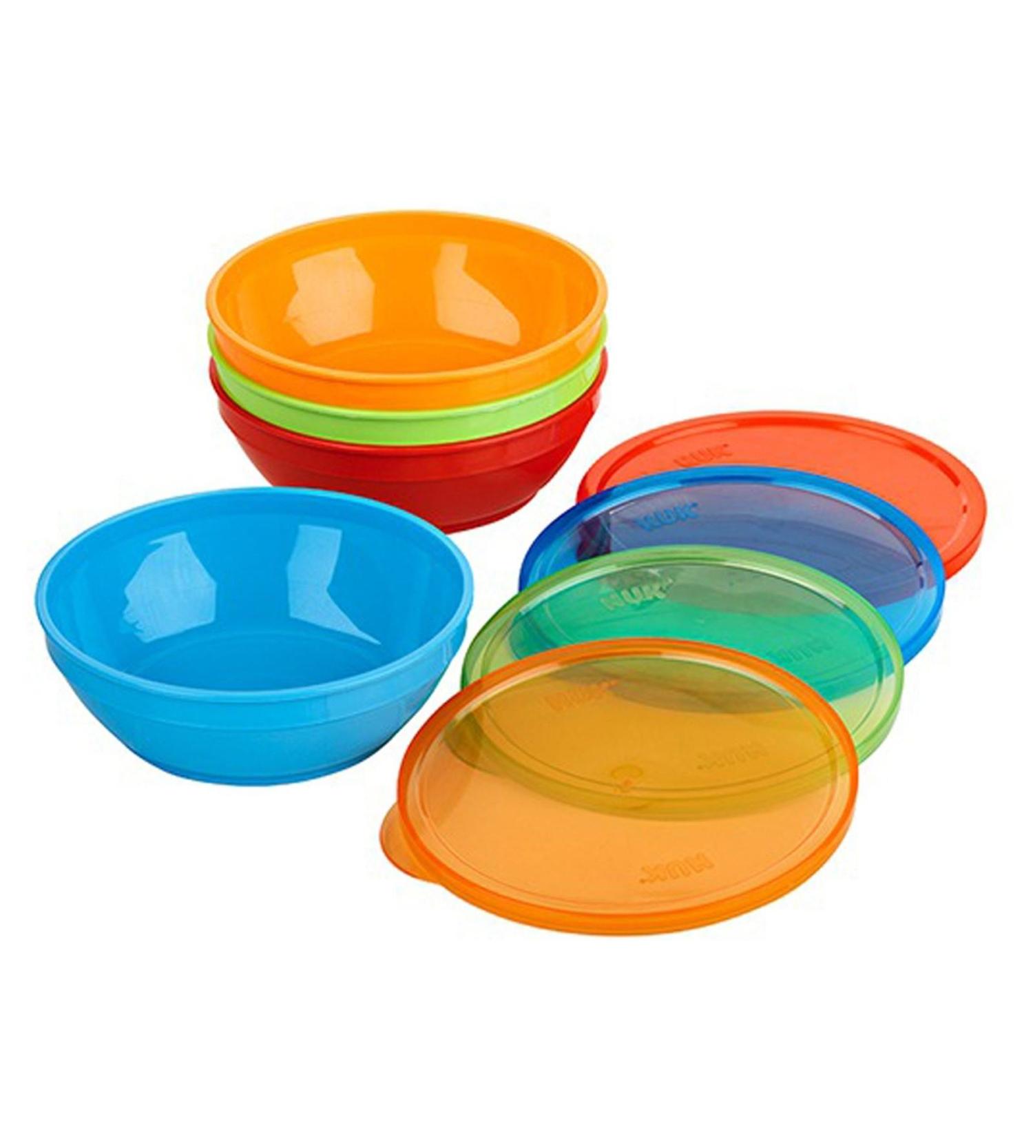 NUK Gerber Graduates Bunch-a-Bowls 4 Bowls & Lids