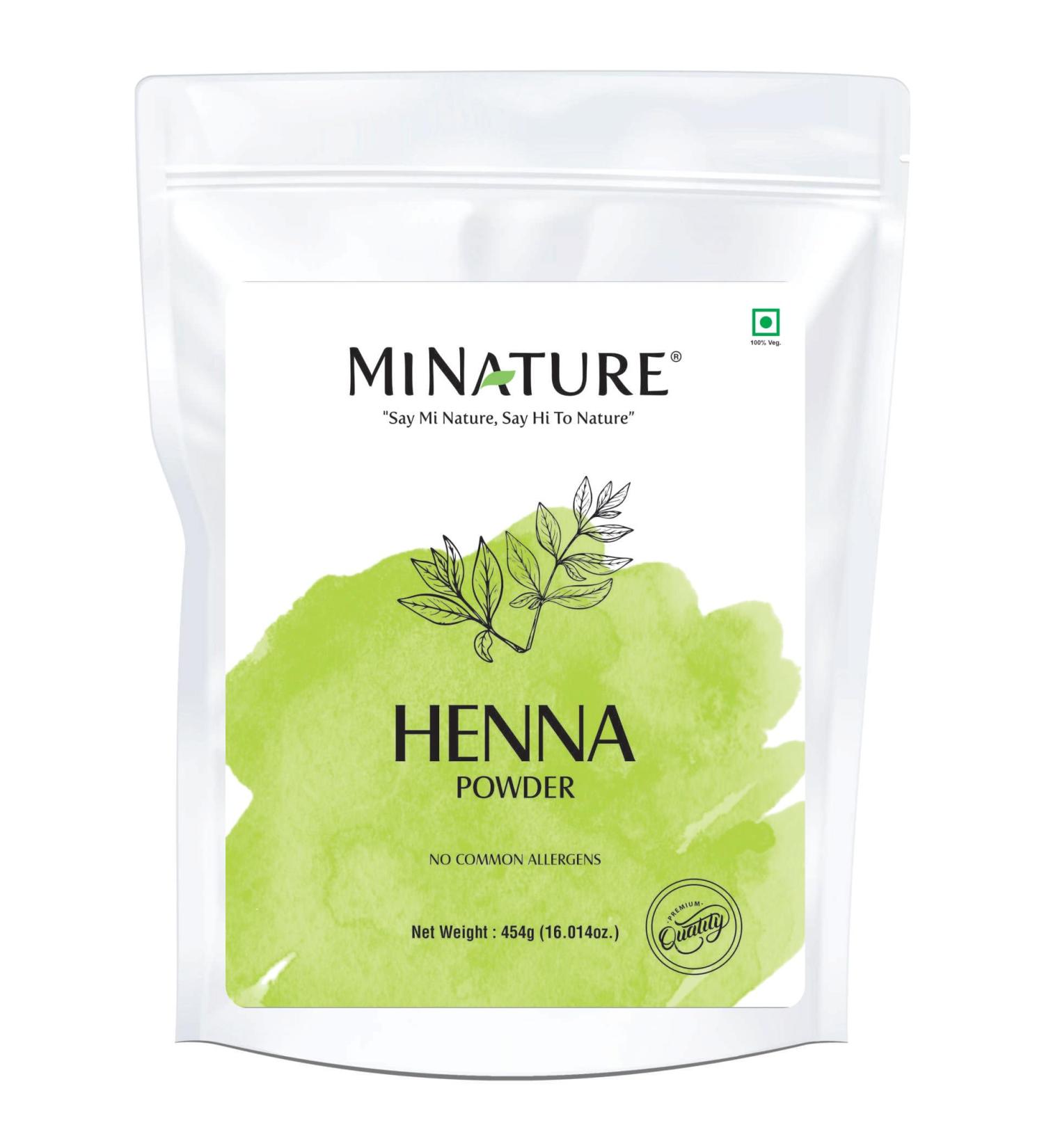 Buy Pure Natural Henna Powder | Chemical-Free Hair Dye from Rajasthan | 454g Mehandi for Natural Hair Color - Buy Online on GoSupps.com