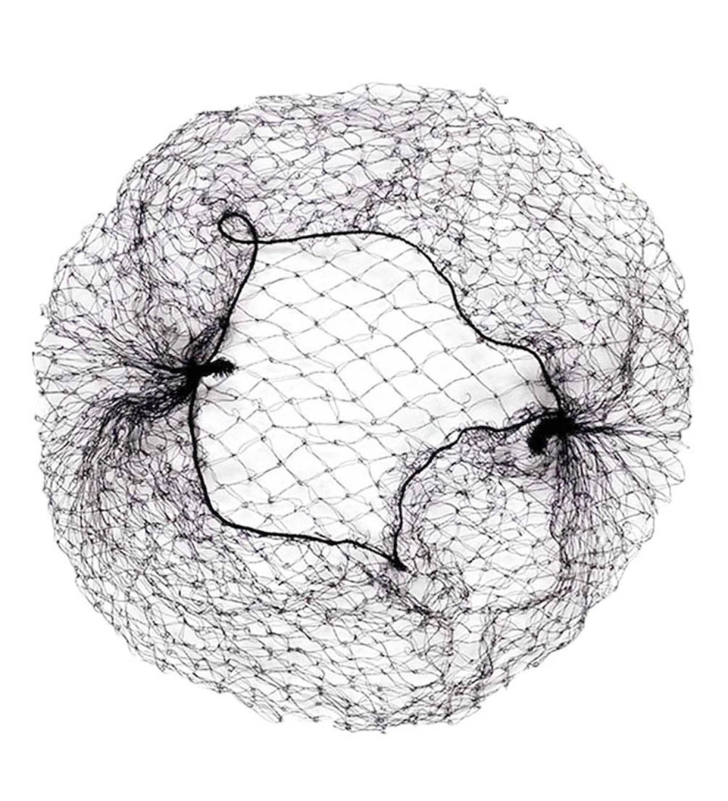Pack of 20 Disposable Black Hair Nets - 30 Inch Elastic Edge Mesh Hairnet - Buy Online on GoSupps.com