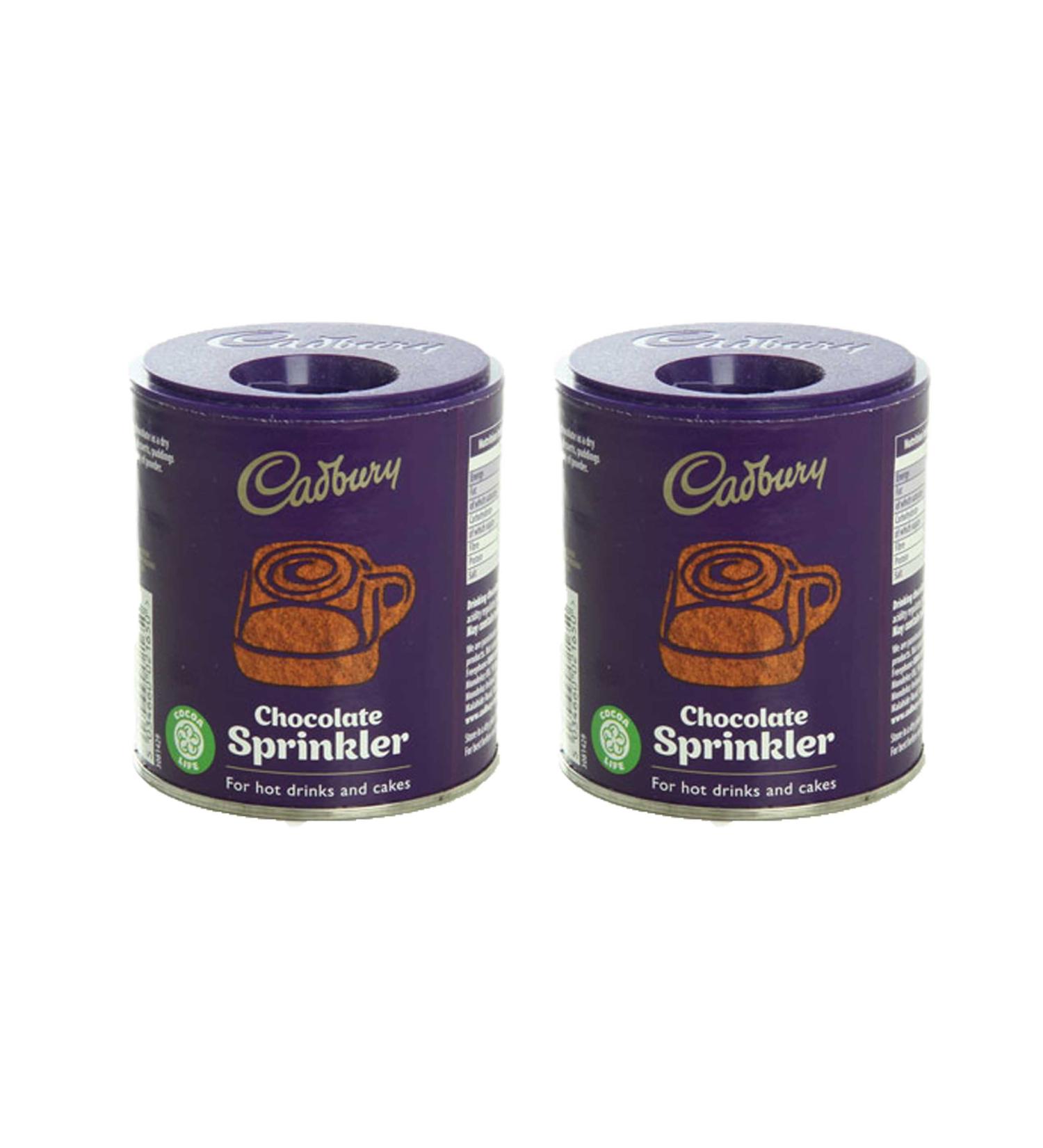 Chocolate Sprinkler for Hot Drinks & Cakes 125g - Pack of 2 - Buy Online on GoSupps.com