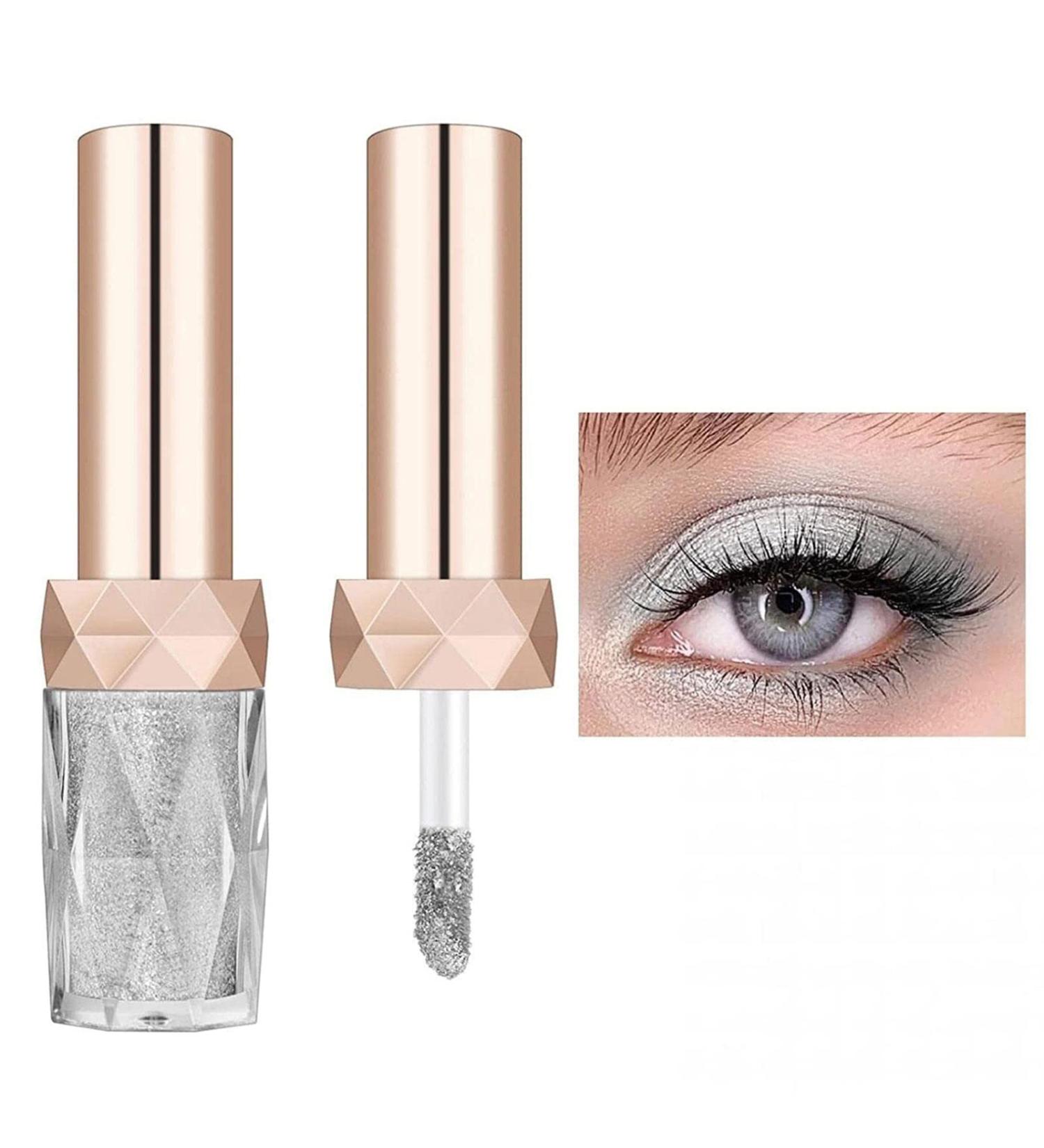 Liquid Eye Shadow High-pigmented Eyeshadow Set 6 Colors Long-Lasting Makeup for Eyeliner Highlight 01 - Buy Online on GoSupps.com