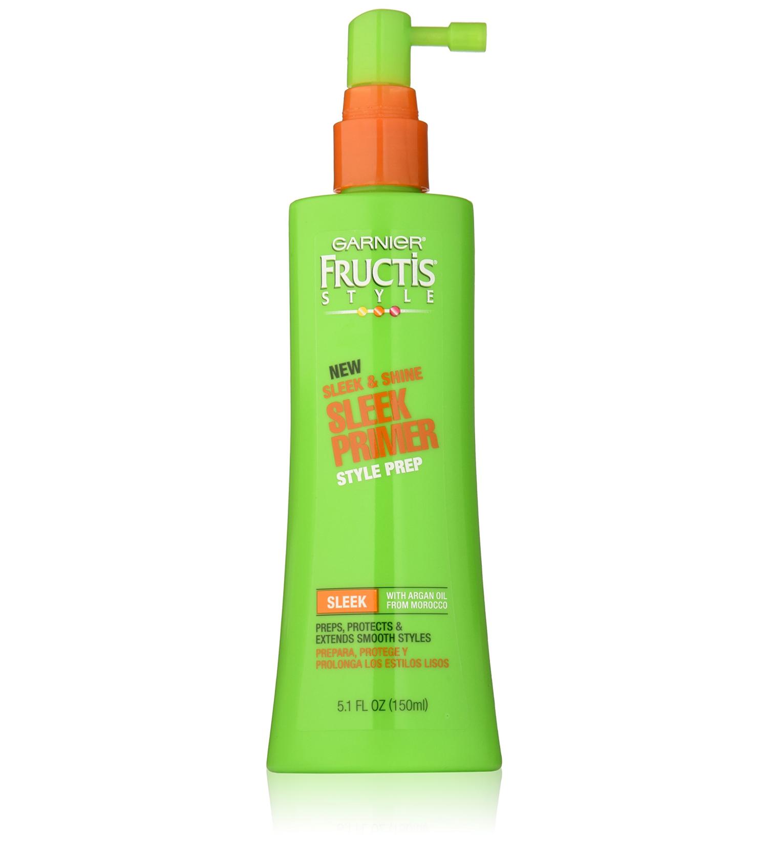 Garnier Fructis Sleek & Shine Primer 5.1 oz - Smooth & Nourish Hair - Pack of 1 - Buy Online on GoSupps.com