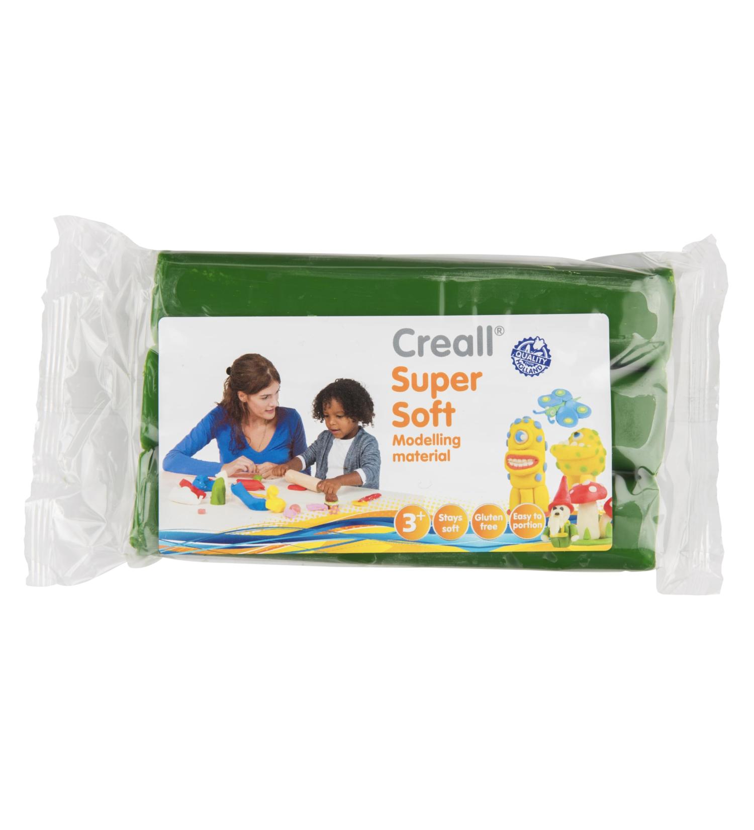Creall Creall Modeling Clay Soft Green 500 g.