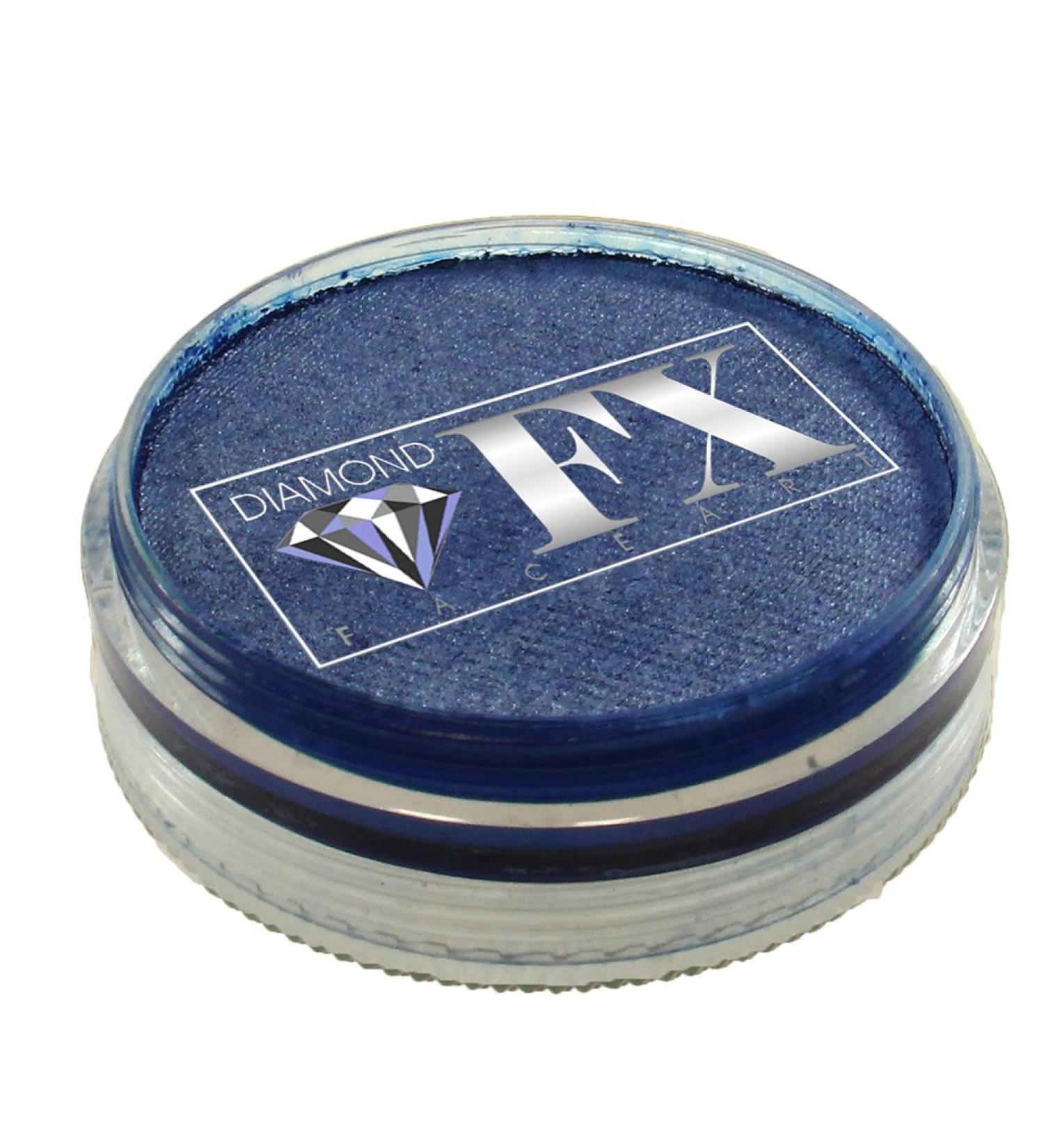 Diamond FX Metallic Face Paint - Blue (45 g)