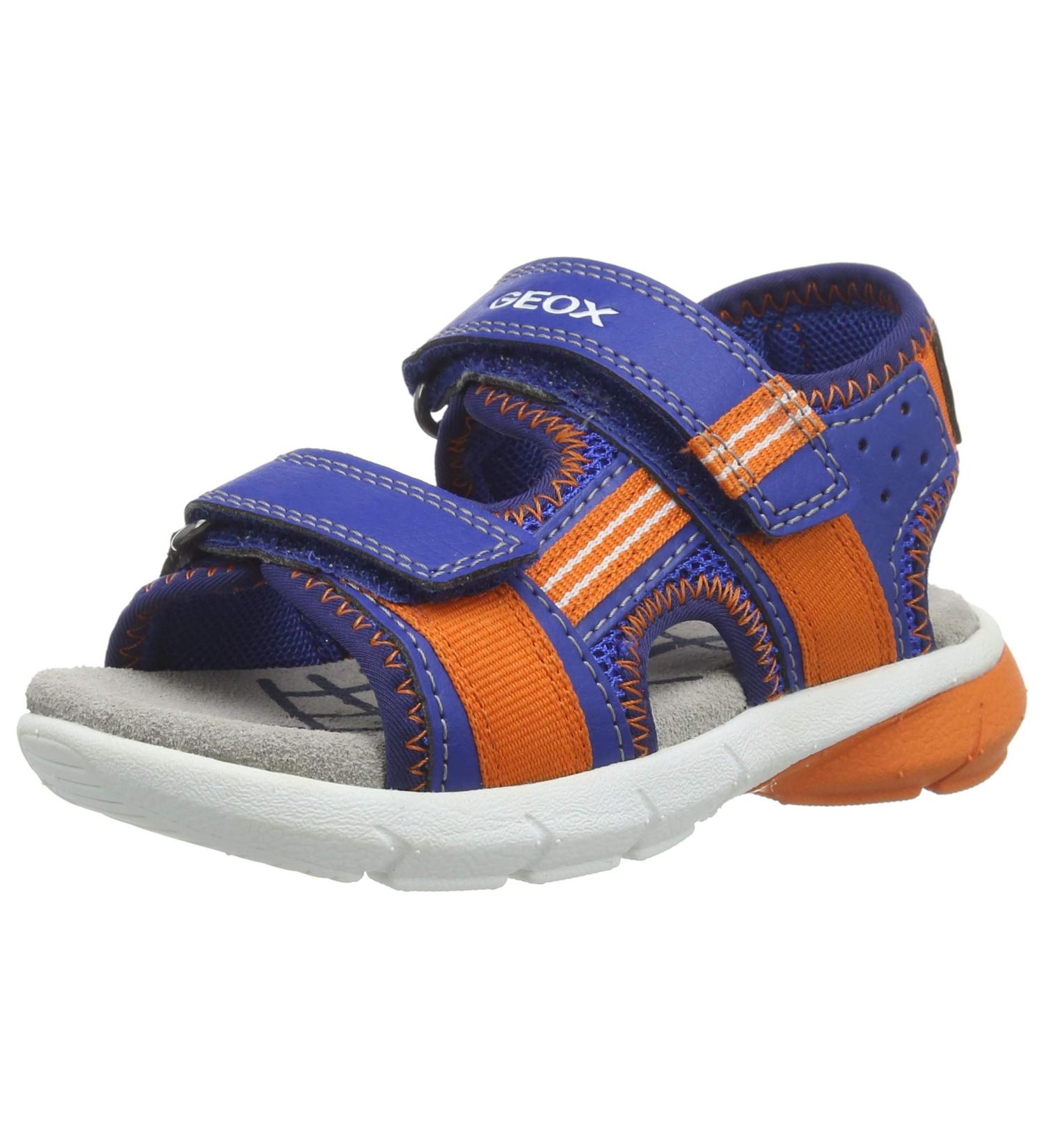 Geox Men's B Sandal Flexyper Bo - Royal Orange - Size 4.5 UK - Buy Online on GoSupps.com