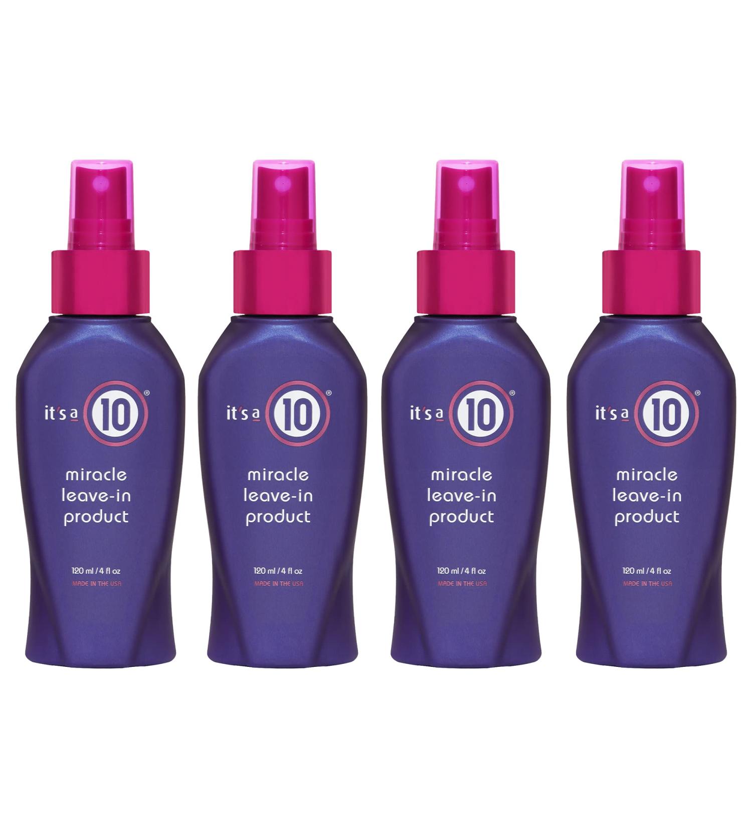 It's a 10 Miracle Leave-In product 4 oz (Pack of 4) 4 Fl Oz (Pack of 4) - Buy Online on GoSupps.com