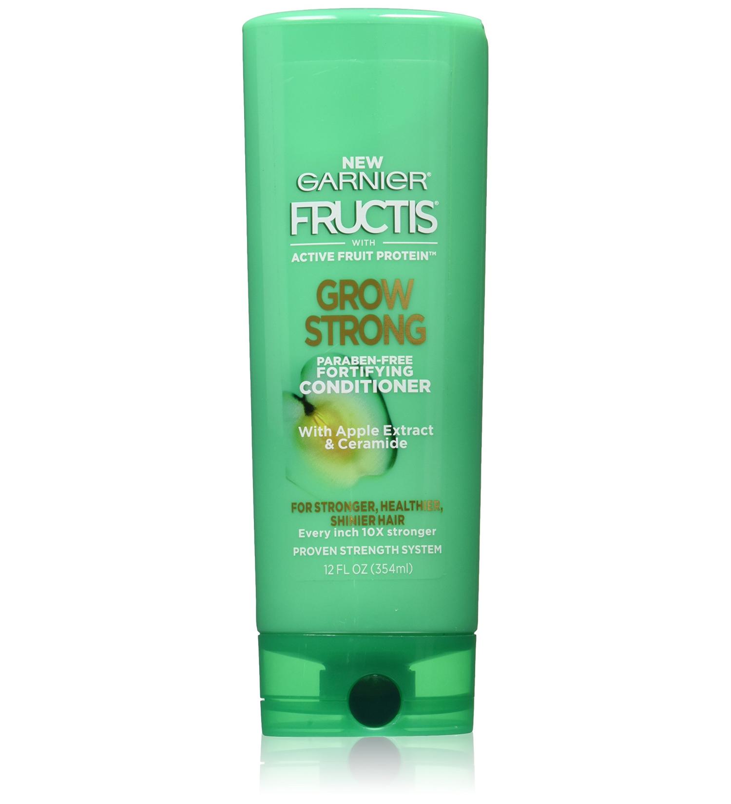 Garnier Fructis Grow Strong Conditioner 12oz - Nourishing Hair Care for Stronger Hair | Shop Internationally - Buy Online on GoSupps.com