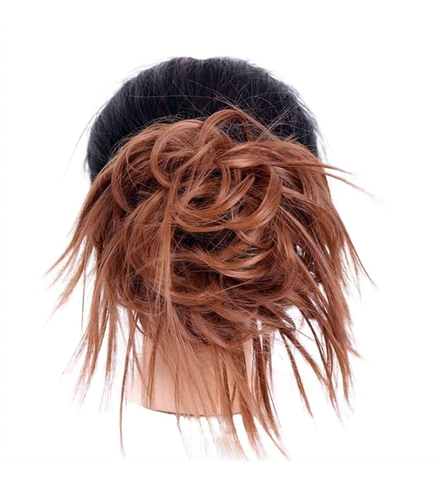 Messy Bun Hair Piece for Women Synthetic Tousled Updo Messy Bun Hair Pieces Hair Scrunchies Extensions with Elastic Band Ponytails Hair Extensions for Women Fake Hair Accessories for Women Girls 30# - Buy Online on GoSupps.com
